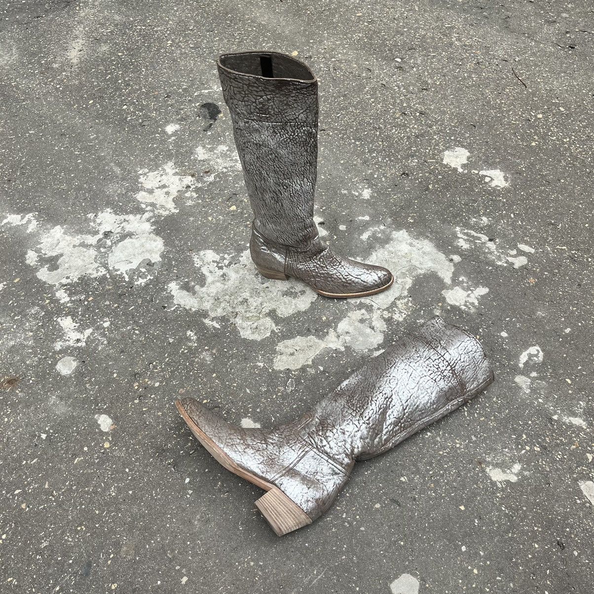 靴 miu miu archive leather boots Women's Leather boots | MIU MIU | 24S