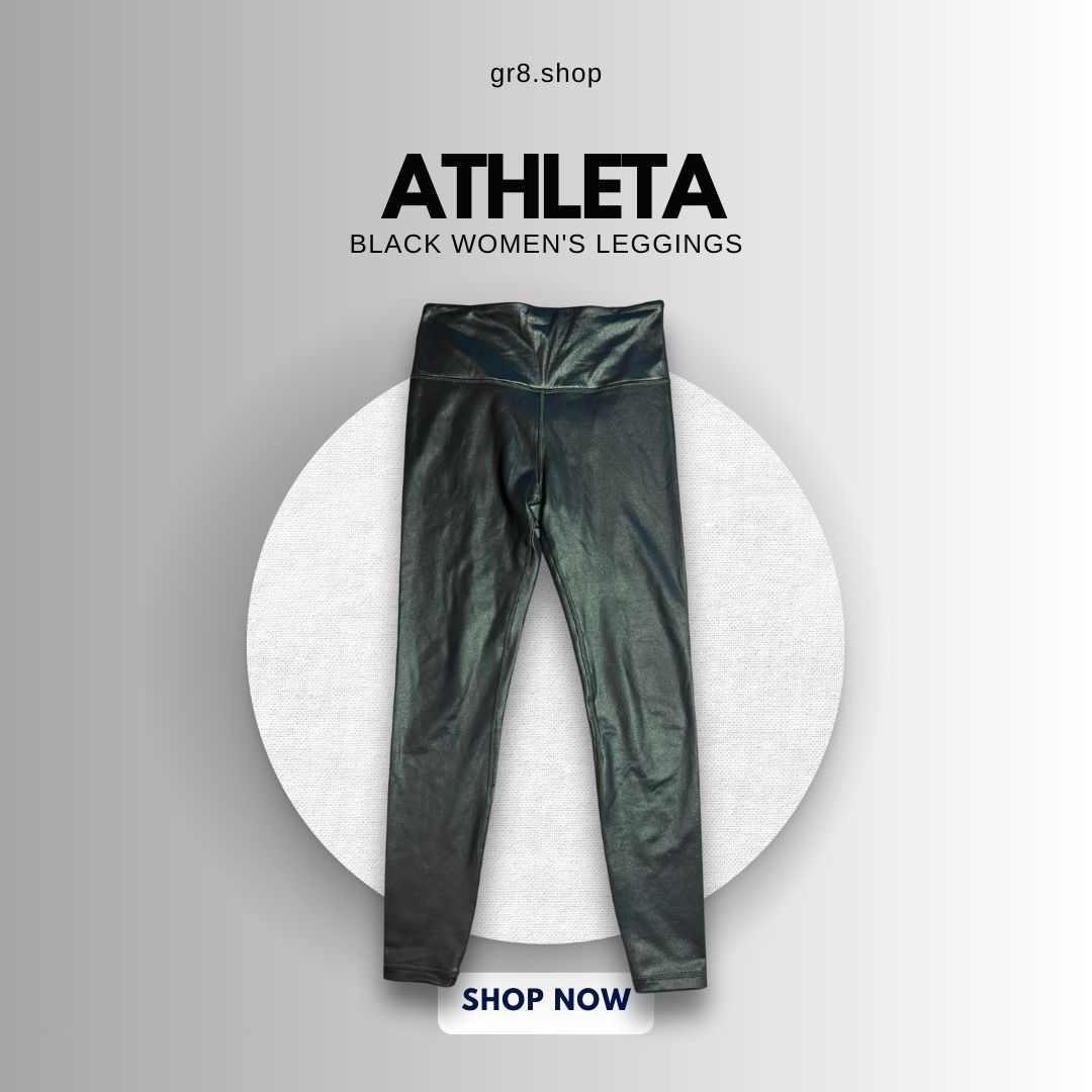 Athleta Athleta Black Womens Elation Ultra High Rise Leggings XS Pol Size 24" / US 00 / IT 34 - 1 Thumbnail