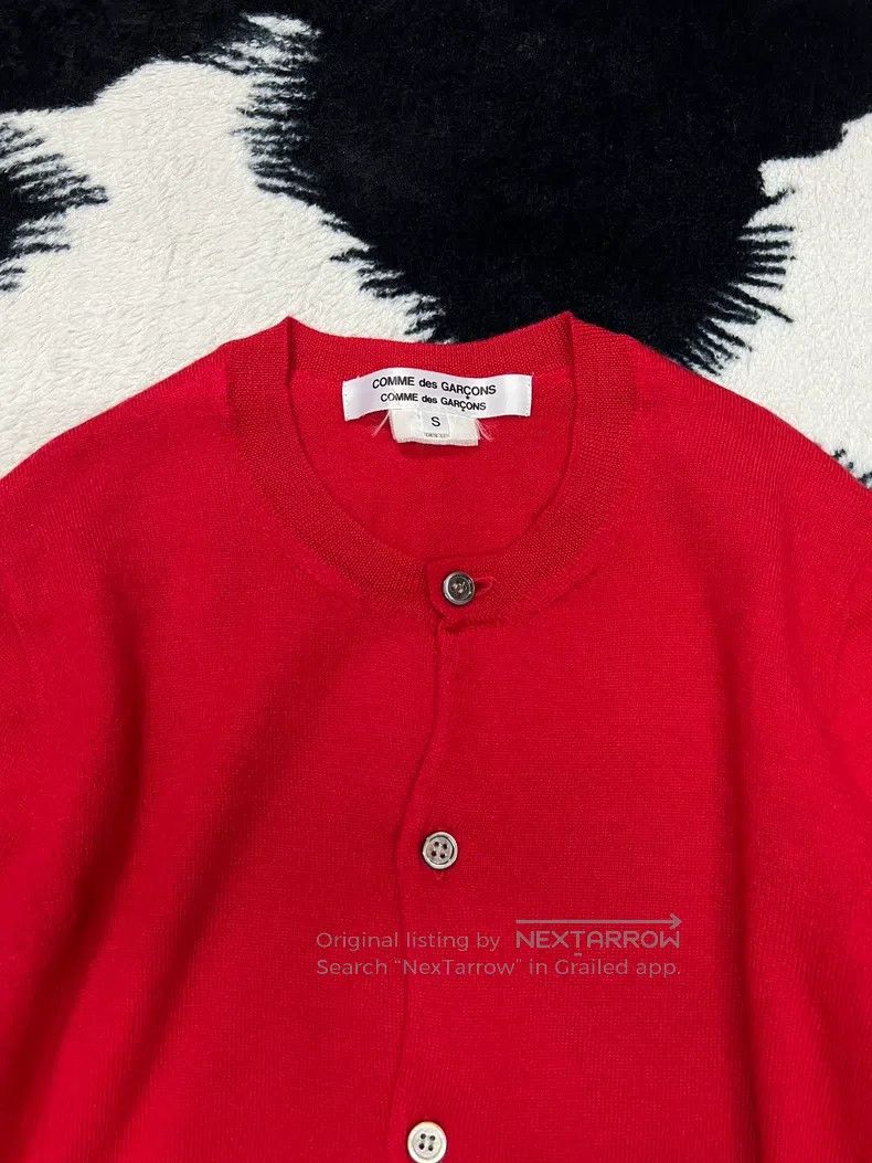 Comme des Garcons Comme Des Garcons Decoloured cardigan top 100% wool Size S / US 4 / IT 40 - 4 Thumbnail