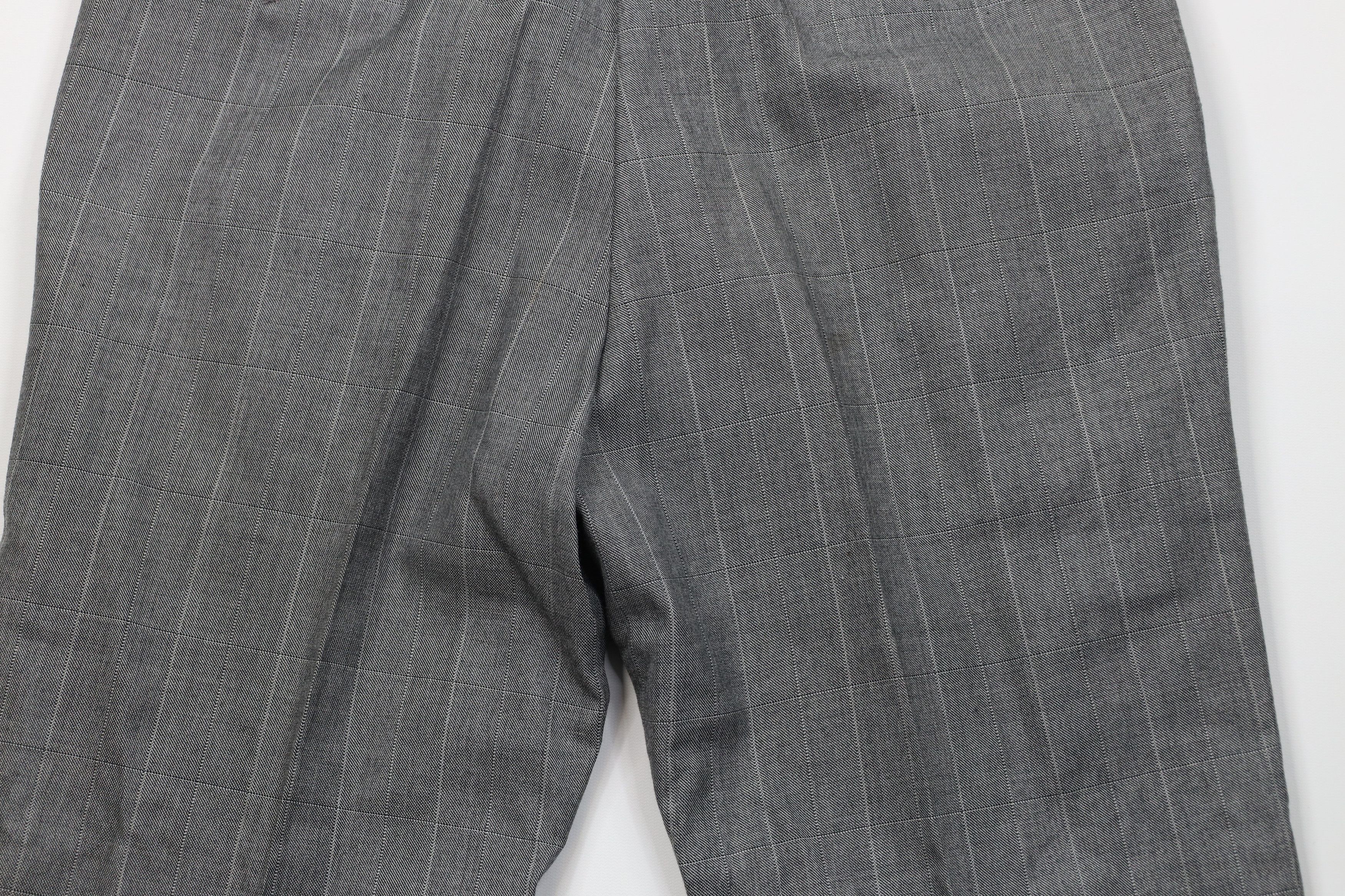 Vintage Vintage 70s Streetwear Flared Wide Leg Chino Pants Plaid USA Size US 36 / EU 52 - 12 Thumbnail
