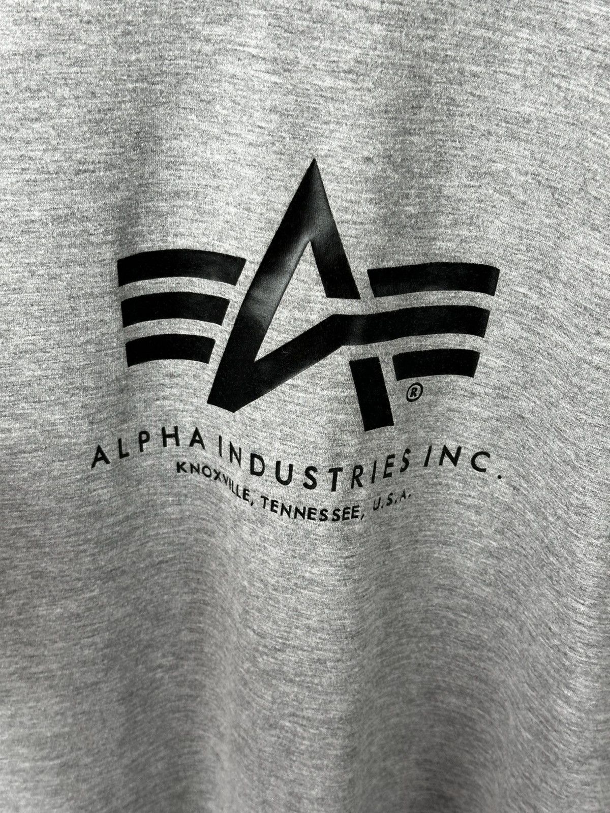 Alpha Industries Alpha Industries Big Logo Tee Shirt Size US XL / EU 56 / 4 - 6 Thumbnail