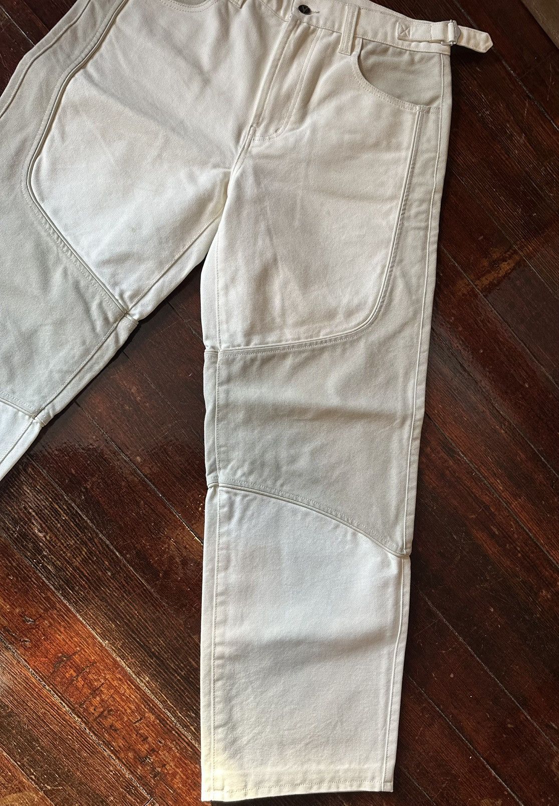 Supreme × Vanson Leathers SUPREME X VANSON LEATHERS CORDURA COTTON PANT WHITE 30 Size US 30 / EU 46 - 4 Thumbnail
