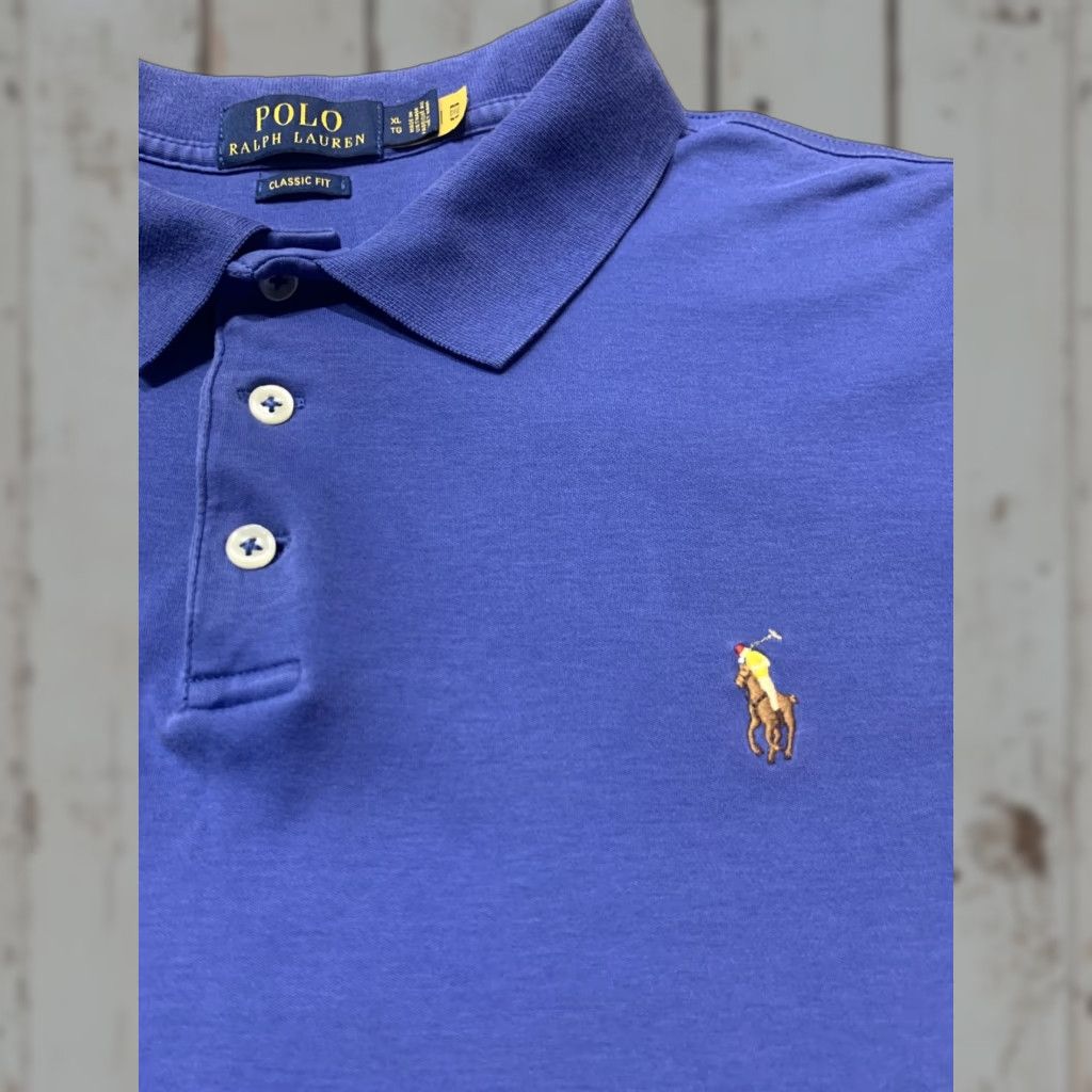 Ralph Lauren Ralph Lauren Golf Polo Shirt Mens XL Blue Solid Short Sleeve Size US XL / EU 56 / 4 - 1 Thumbnail
