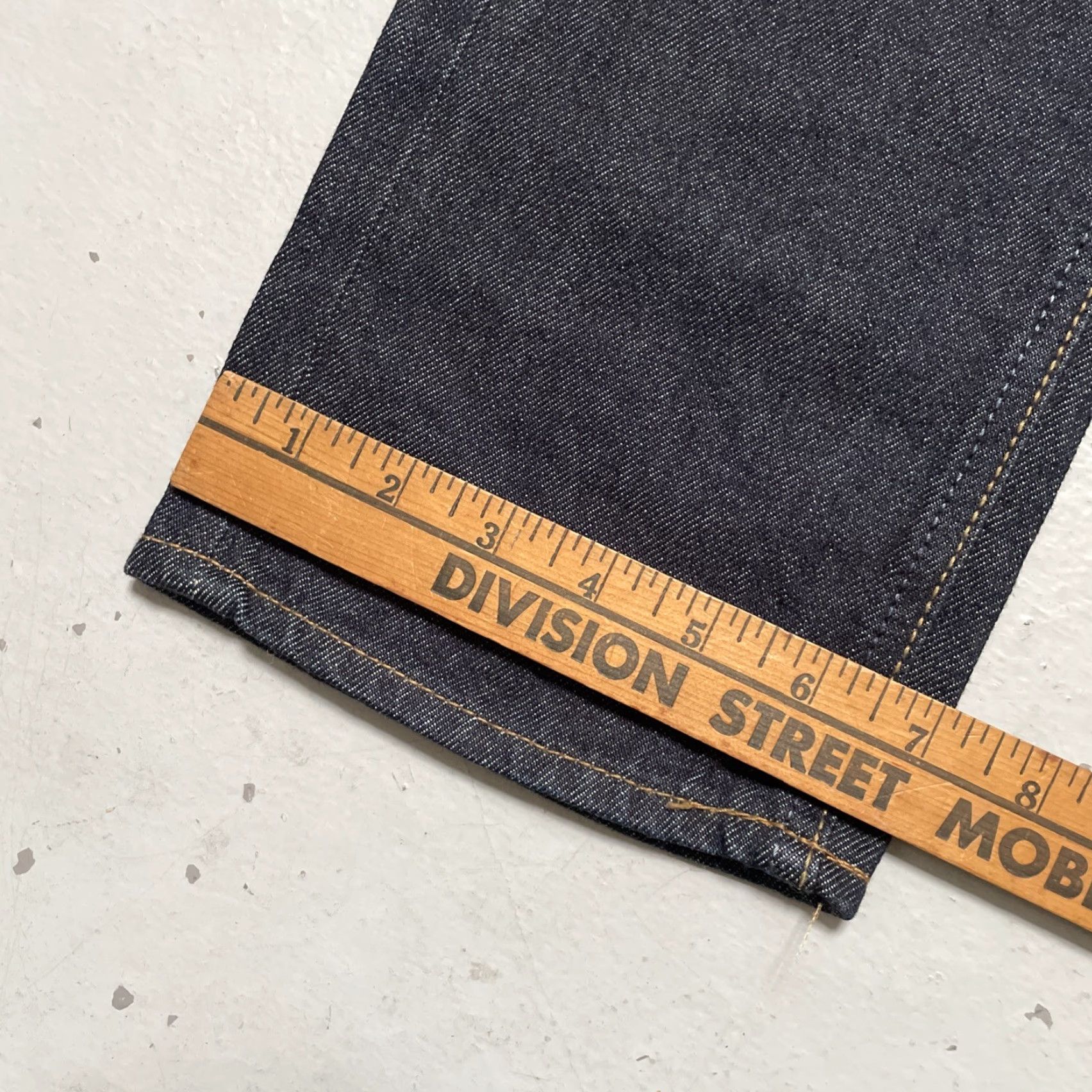 Big John Big John M106D Selvedge Dark Blue Denim Jeans 31x34 Unisex Adults 31 Jeans EUC Japan 90s Vintage Heritage Workwear Straight Size US 31 - 2 Thumbnail