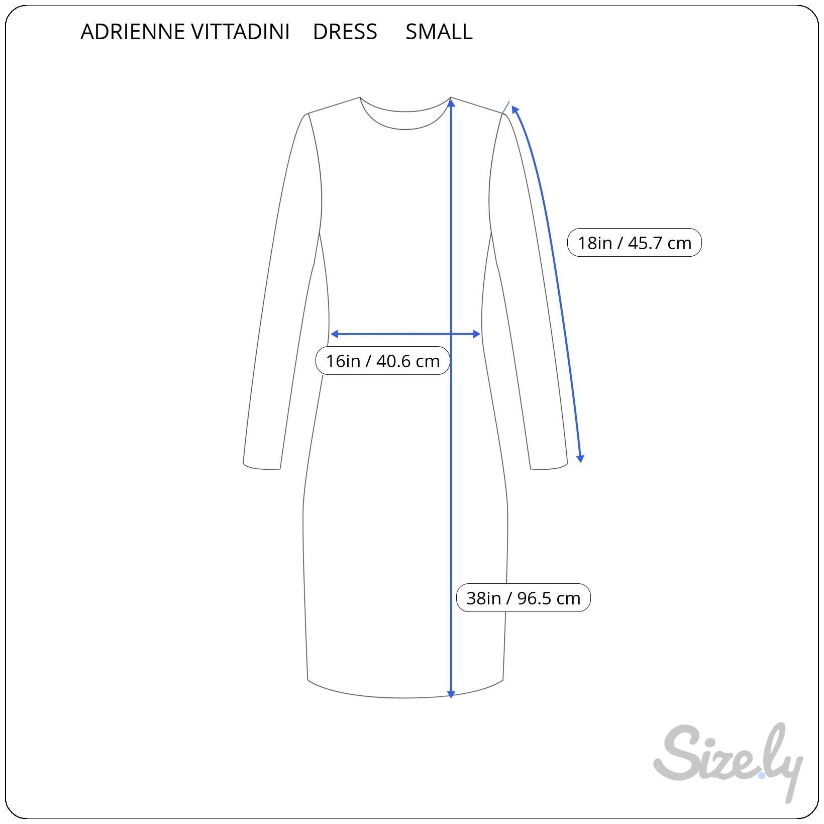Designer Adrienne Vittadini Womens Small Midi Designer Dress Size S / US 4 / IT 40 - 6 Thumbnail