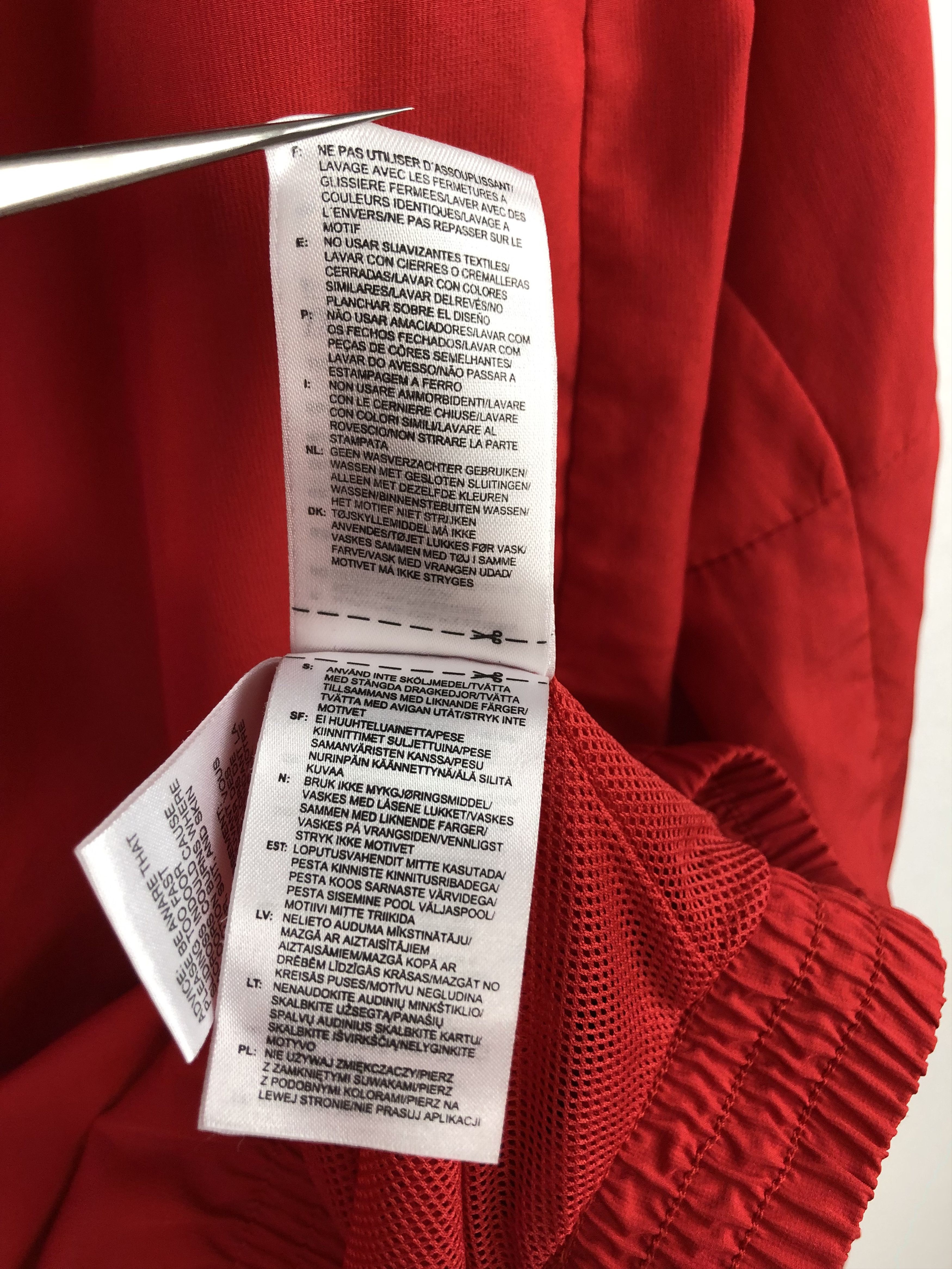 Adidas Vintage Munster Rugby Adidas Jacket Track Top Rare Red Size US L / EU 52-54 / 3 - 15 Thumbnail