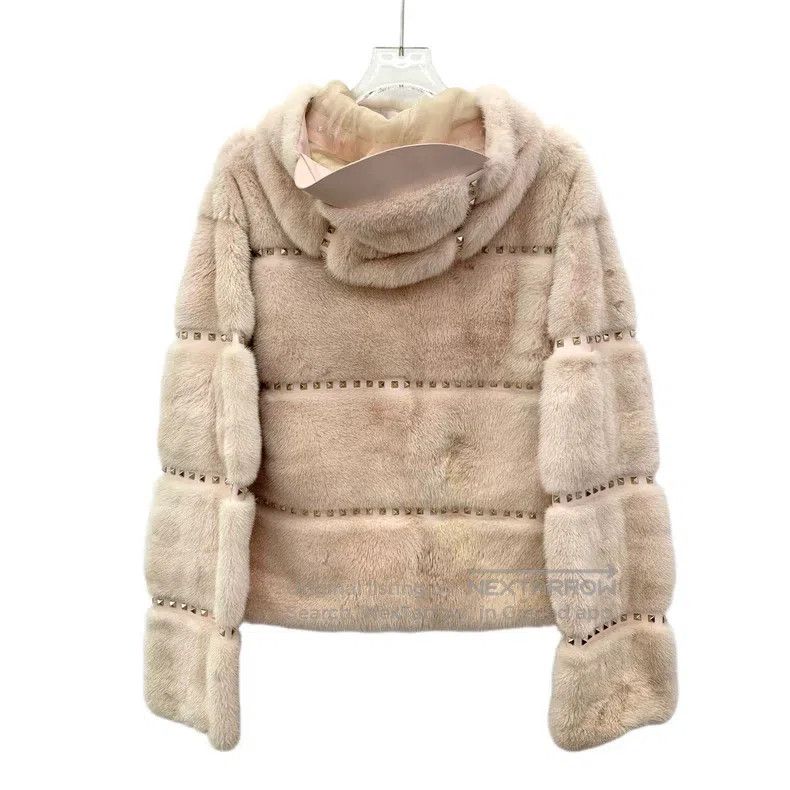 Valentino Valentino Beige studded cowhide Size S / US 4 / IT 40 - 2 Thumbnail