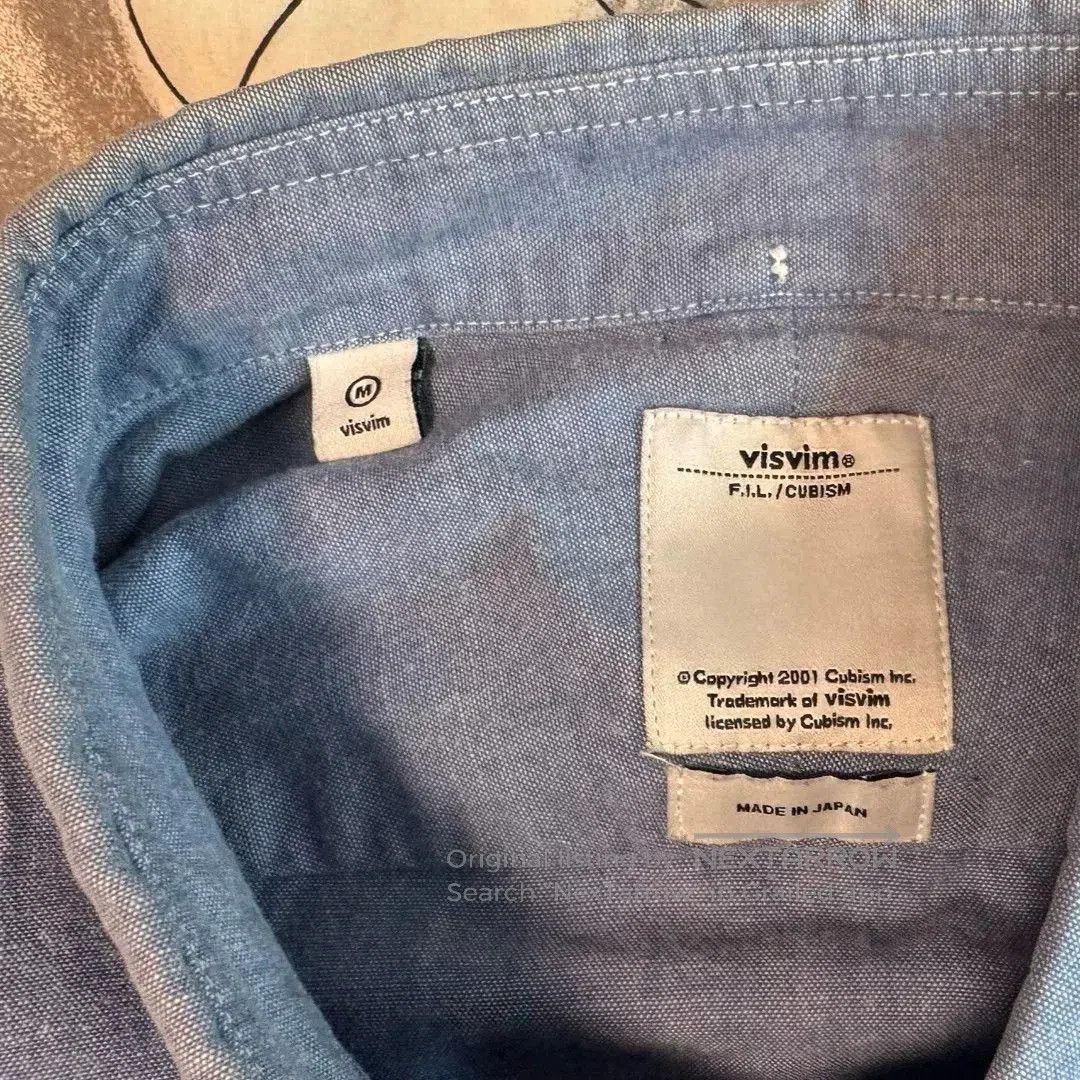Visvim Visvim Blue Striped Movie Shirt. Size US M / EU 48-50 / 2 - 4 Thumbnail