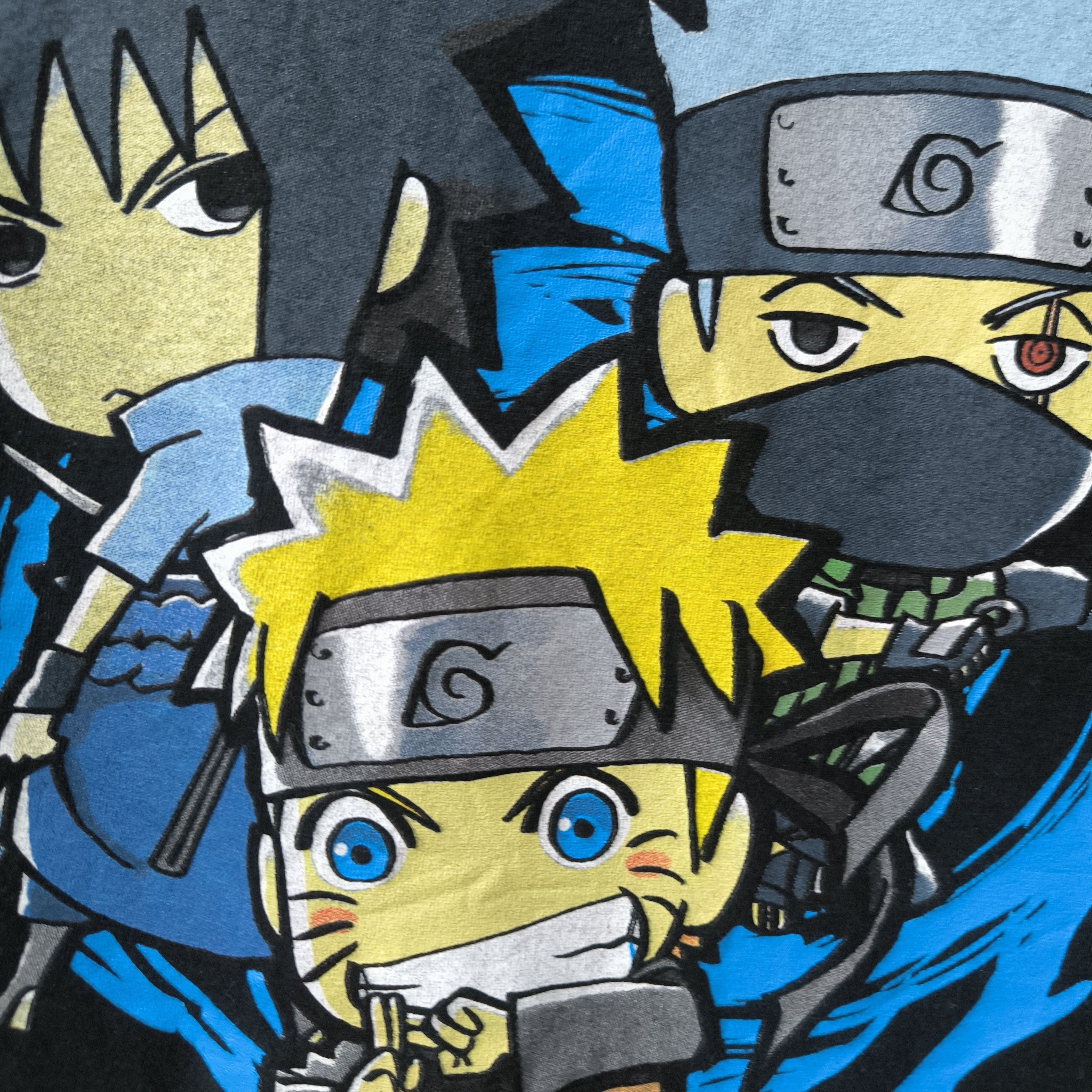 Anime Vintage 2002s Naruto shippuden Size US XL / EU 56 / 4 - 2 Thumbnail