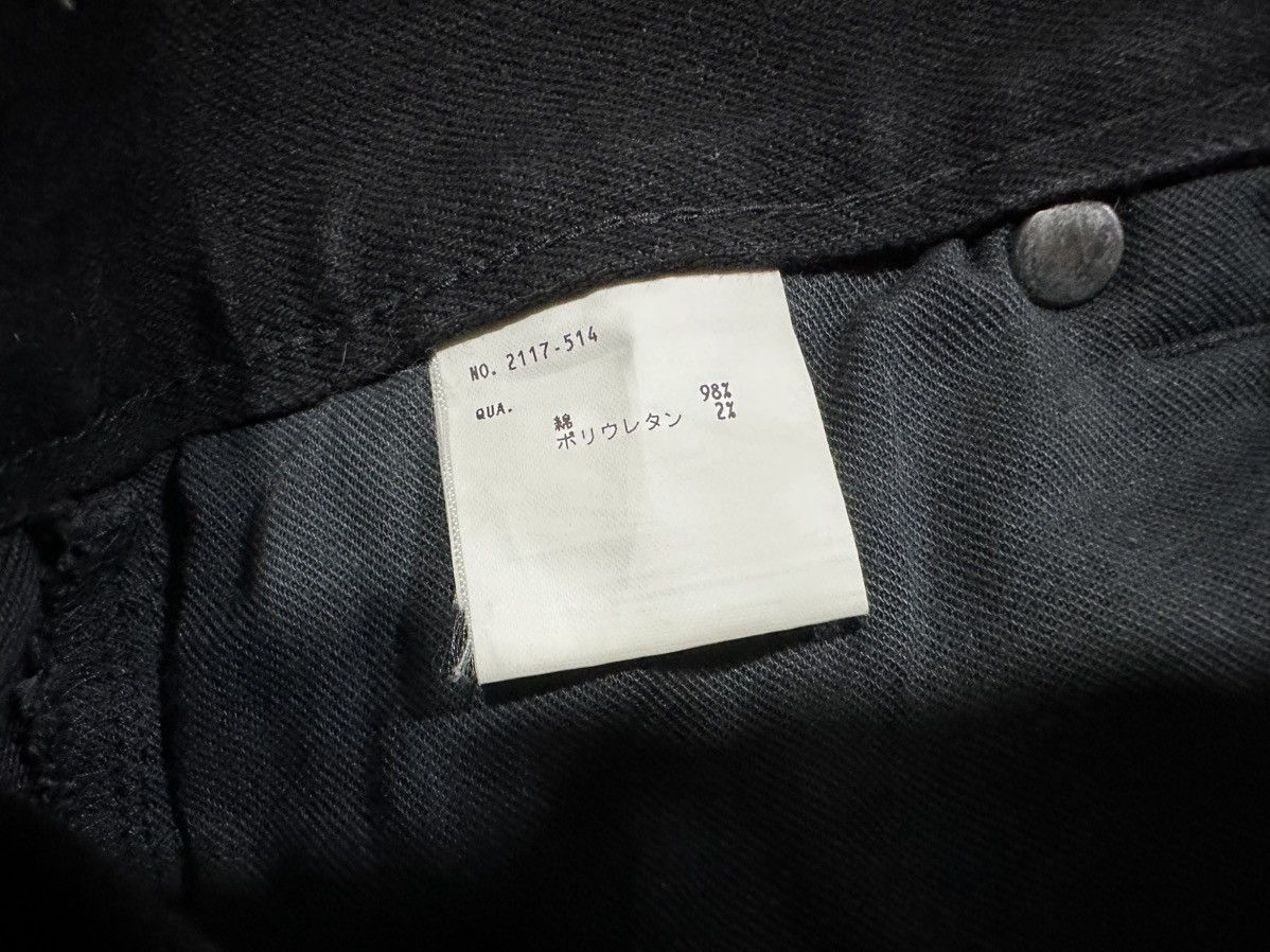Japanese Brand × Lad Musician 🔥Y2K Archived Lad Musician Wrap Bondage Denim Black Size US 28 / EU 44 - 17 Thumbnail