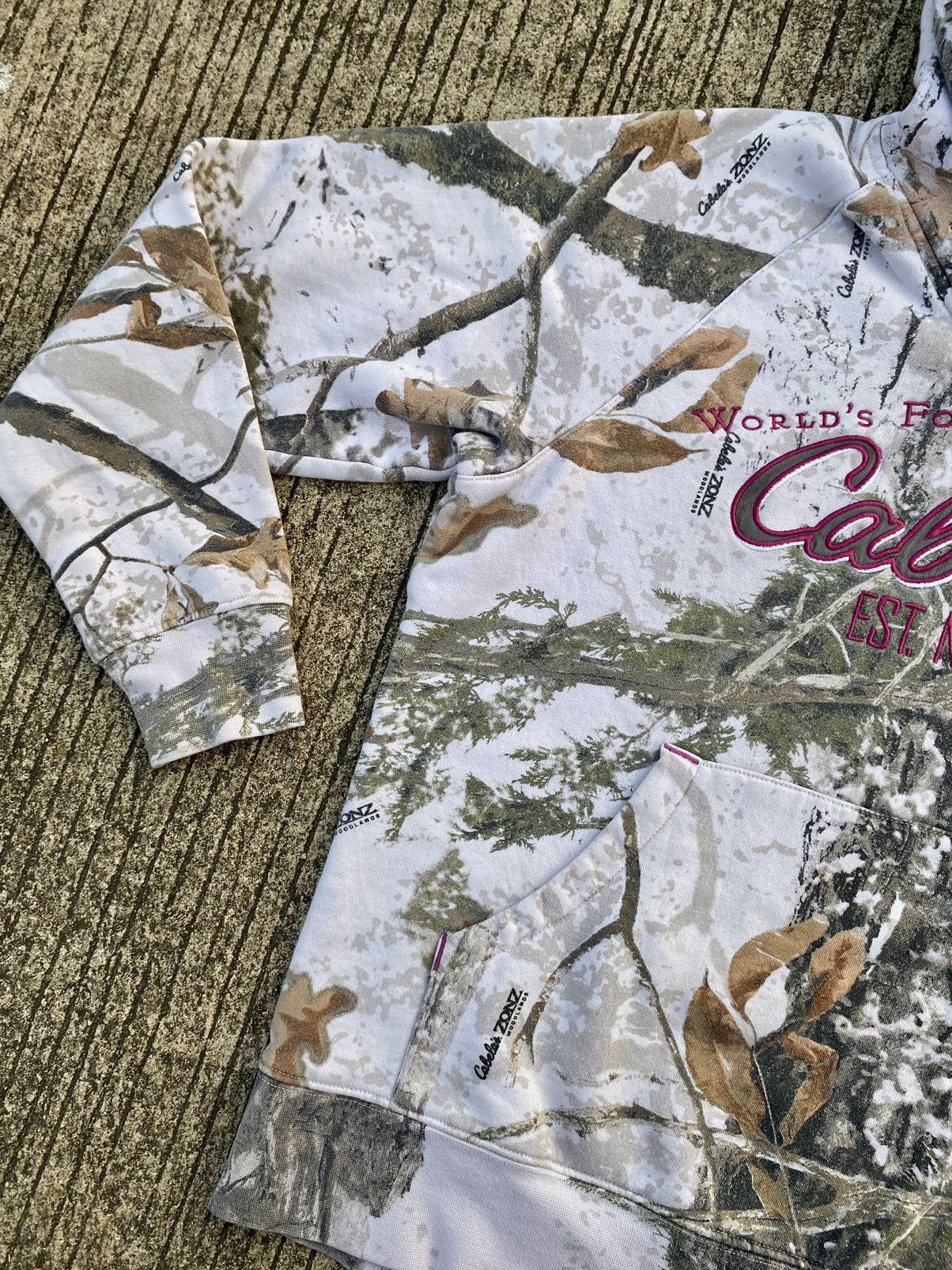 Realtree Vintage CABELA’S Realtree Hoodie Camo Size US L / EU 52-54 / 3 - 7 Thumbnail