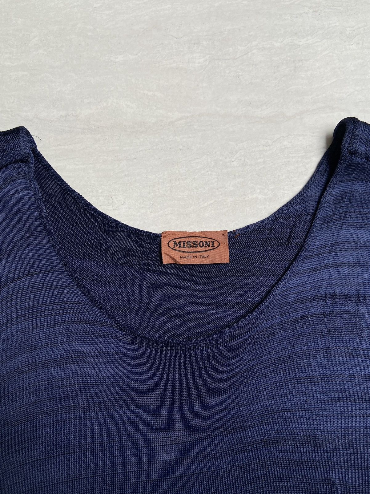 Missoni MISSONI Sleeveless T-shirt Size US XS / EU 42 / 0 - 10 Thumbnail
