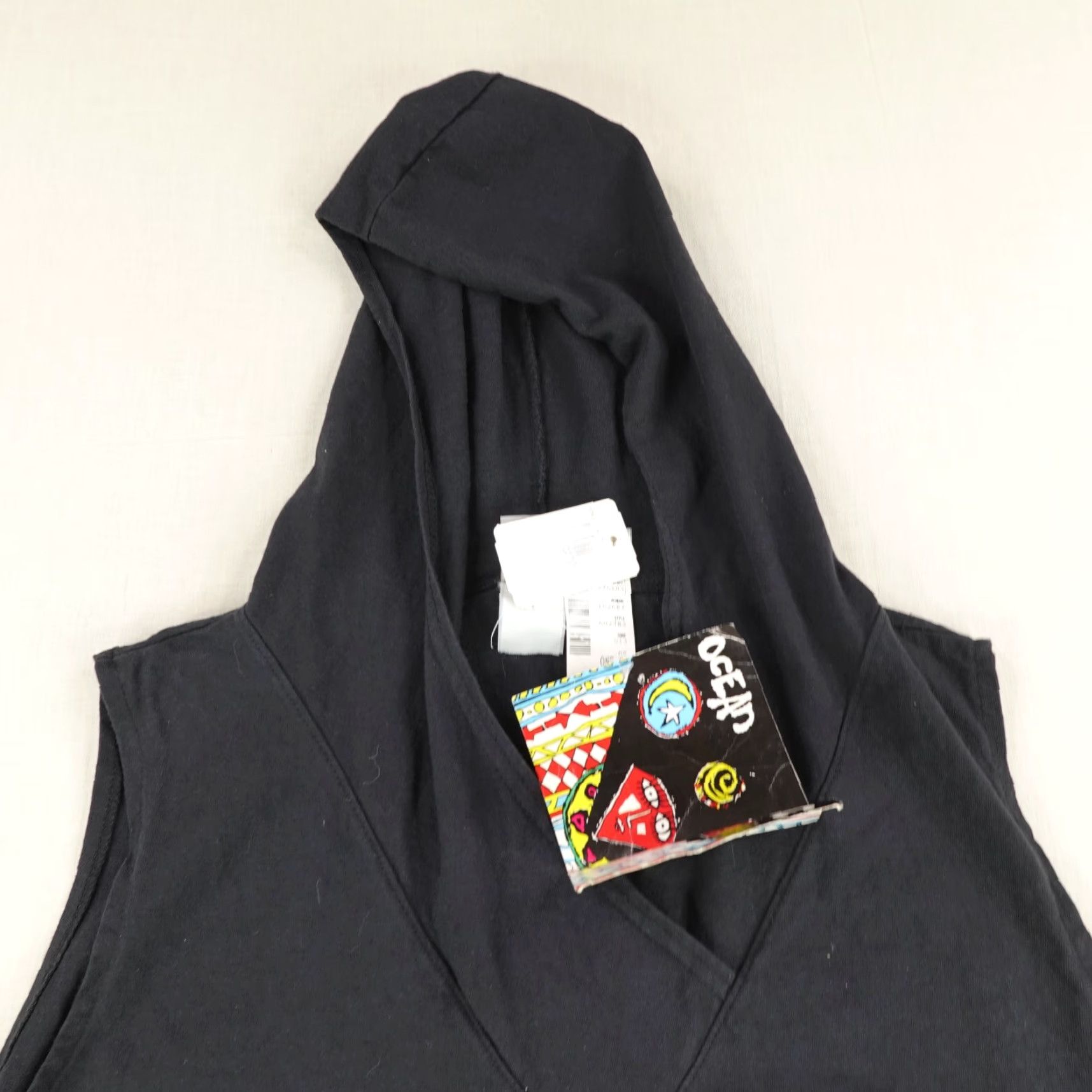 Ocean Pacific VINTAGE Ocean Pacific Shirt Mens L Black Hooded Tank Sleeveless Deadstock 90s Graphic Print OP Hooded Tank Size US L / EU 52-54 / 3 - 4 Thumbnail