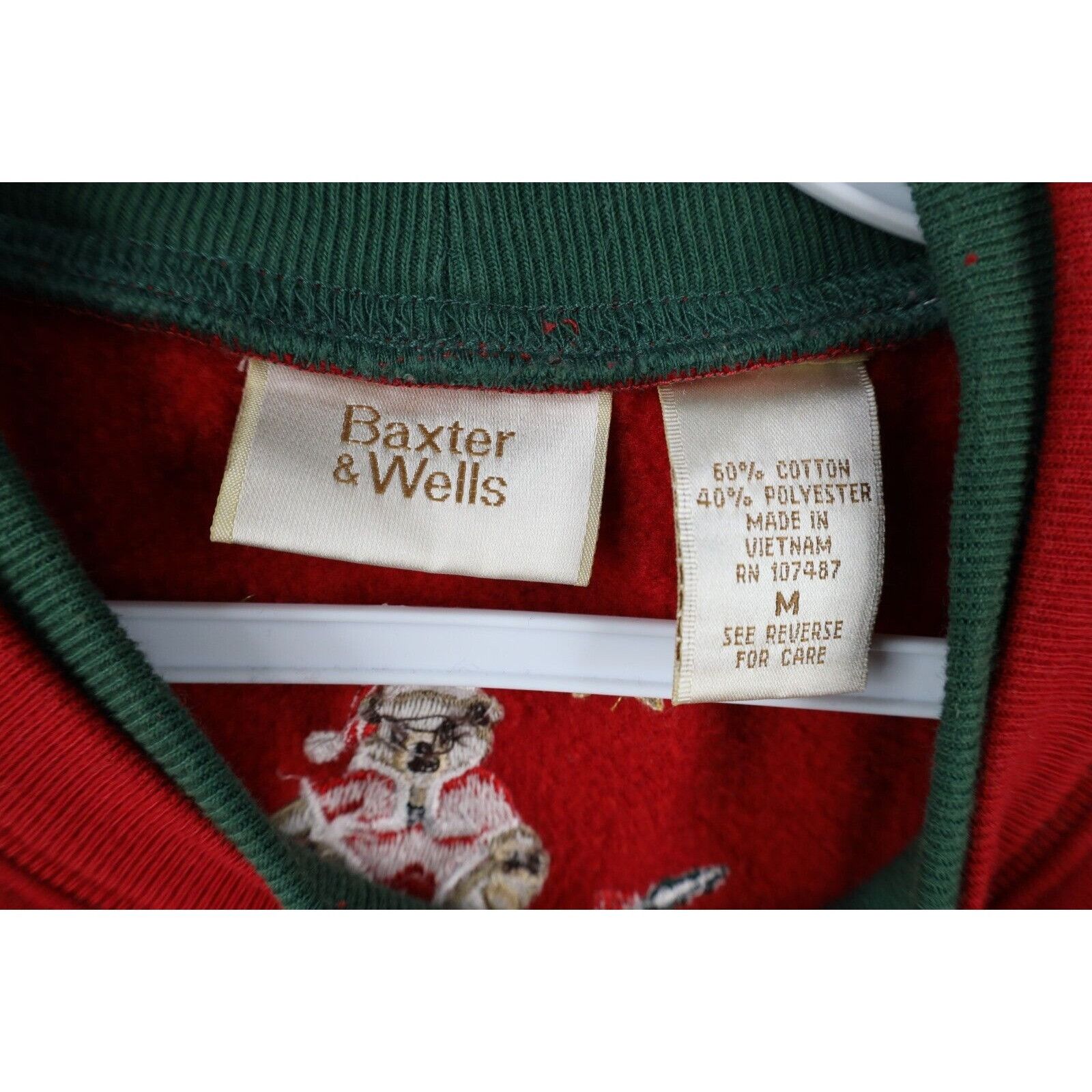 Vintage Vintage 90s Streetwear Womens Medium Faded Christmas Snowman Size M / US 6-8 / IT 42-44 - 9 Thumbnail