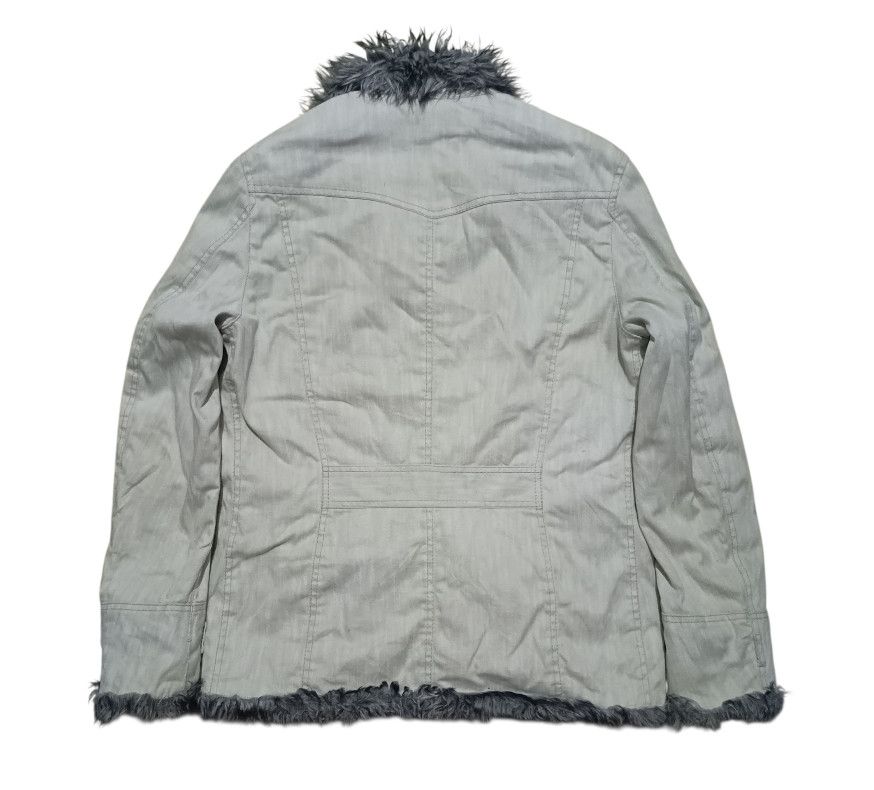 Nicole Club 2000'S NICOLE CLUB FOR MEN FUR COLLAR JACKET Size US M / EU 48-50 / 2 - 2 Thumbnail