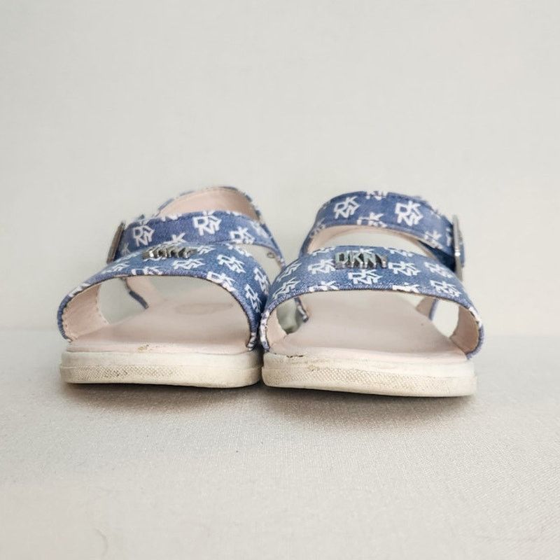 DKNY DKNY Little Girls Lottie Brea Logo Platform Sandals Size US 6 / IT 36 - 3 Thumbnail