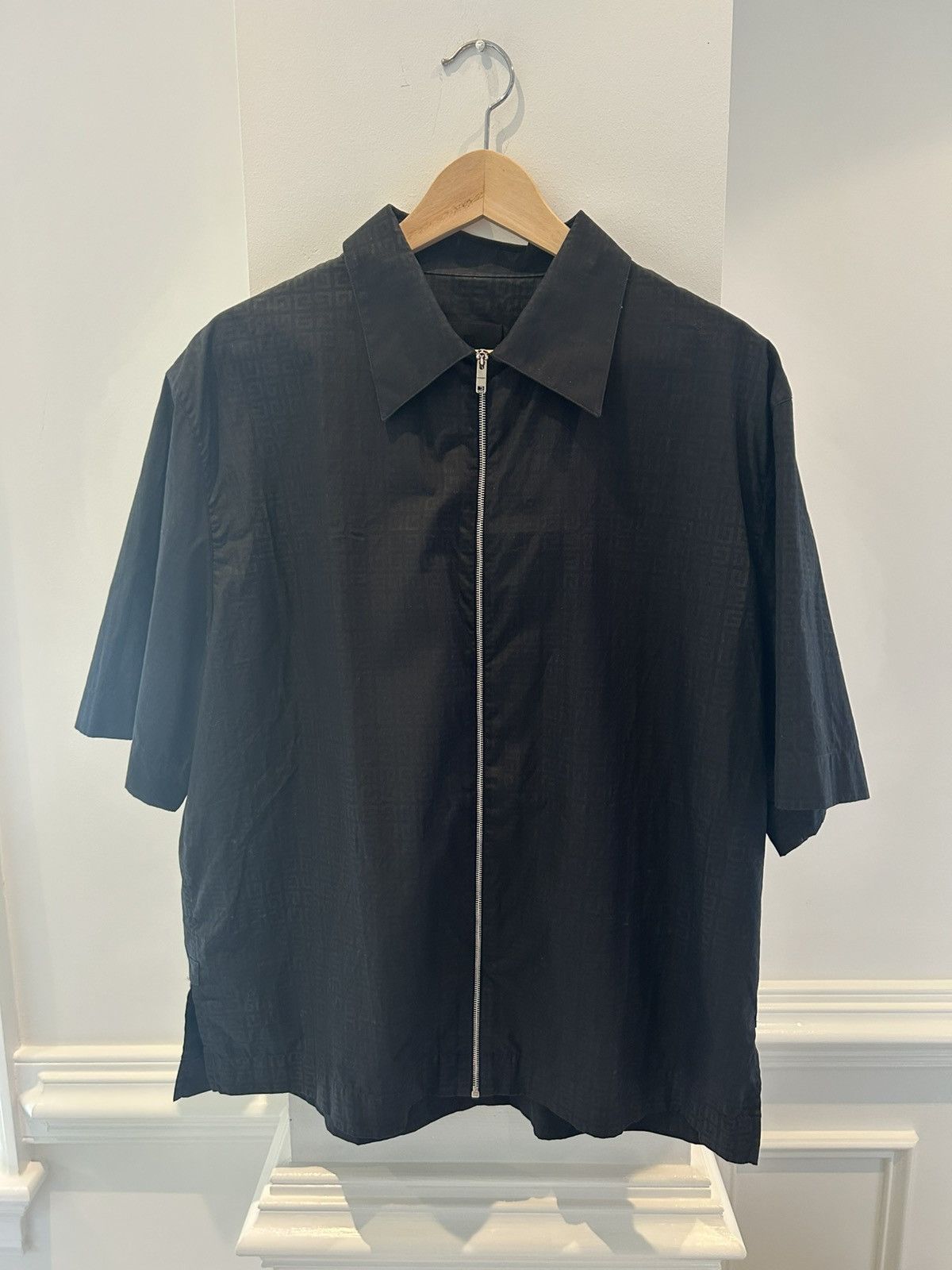 Givenchy Givenchy Motif Zip Up Shirt (see description) Size US XS / EU 42 / 0 - 1 Thumbnail