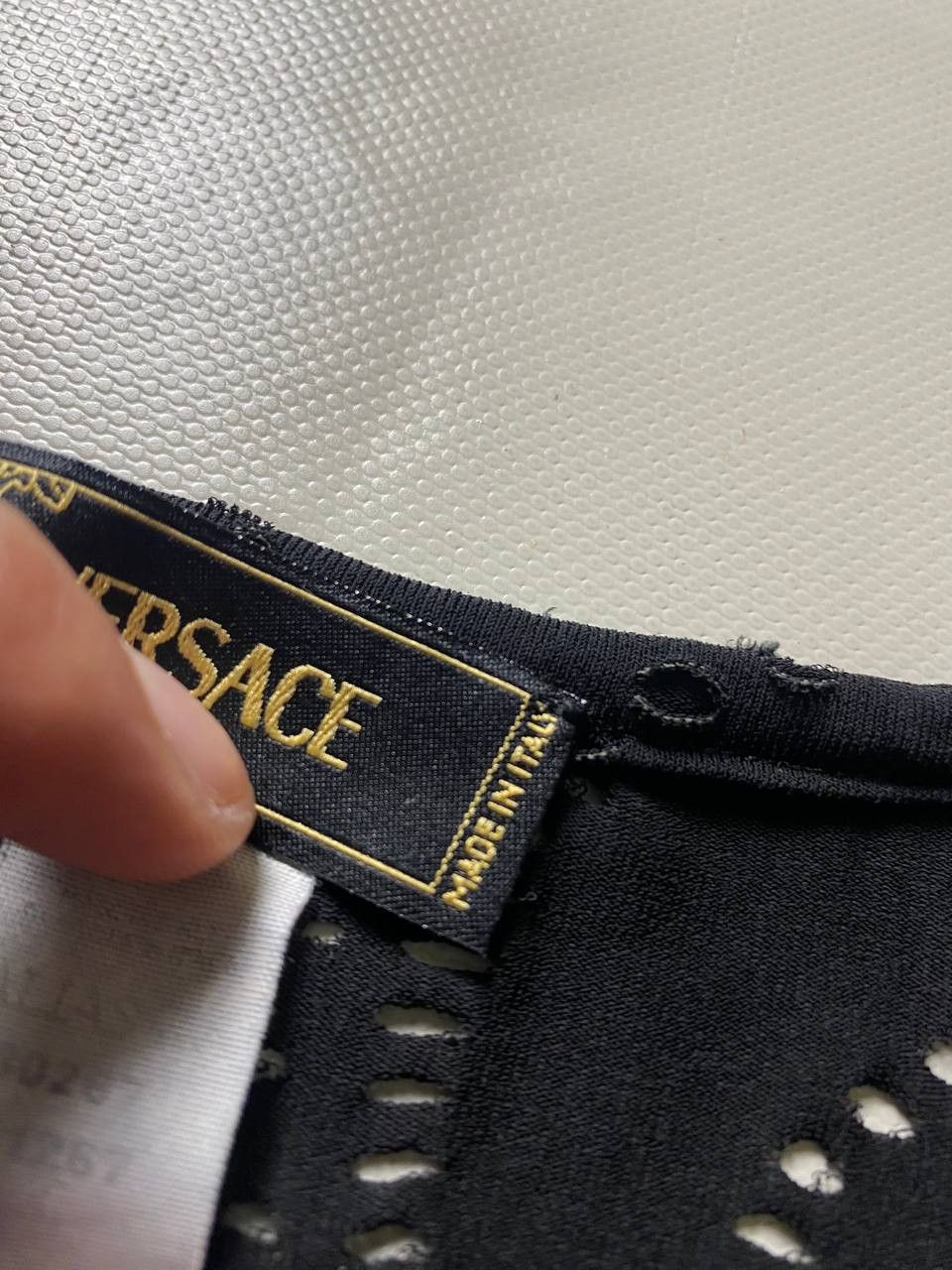 Versace × Vintage Vintage Versace Longsleeve Avant Garde 90s Size M / US 6-8 / IT 42-44 - 5 Thumbnail