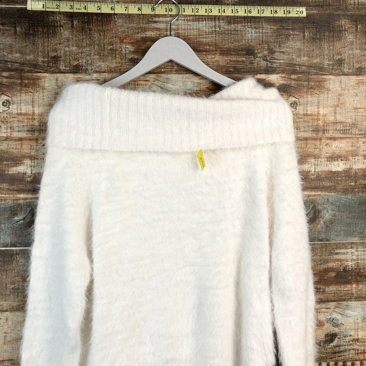 Homespun Knitwear DLL Khalita Turtle Neck Mohair fur shaggy Knitwear #C232 Size M / US 6-8 / IT 42-44 - 15 Thumbnail
