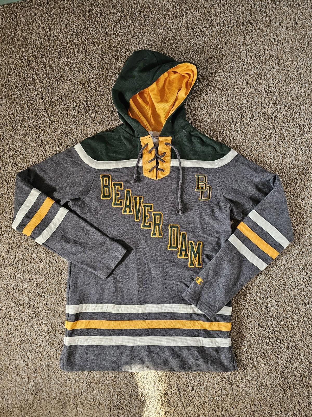 Champion Champion BeaverDam BEAVERS Hockey Jersey Hoodie Sweatshirt S Size US S / EU 44-46 / 1 - 1 Thumbnail