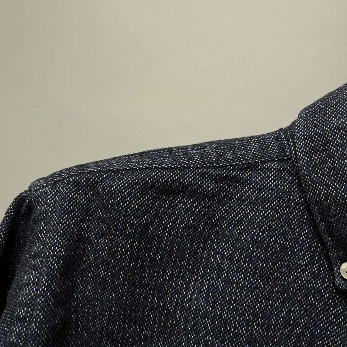 Libertine-Libertine Libertine libertine Hunter Flannel Dark Blue Button Shirt Size US S / EU 44-46 / 1 - 10 Thumbnail