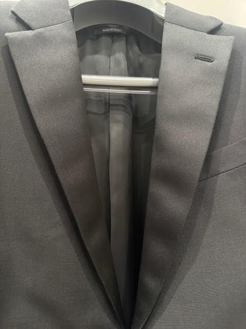 Prada Prada single breasted black suit with satin lapel Size 48R - 5 Thumbnail