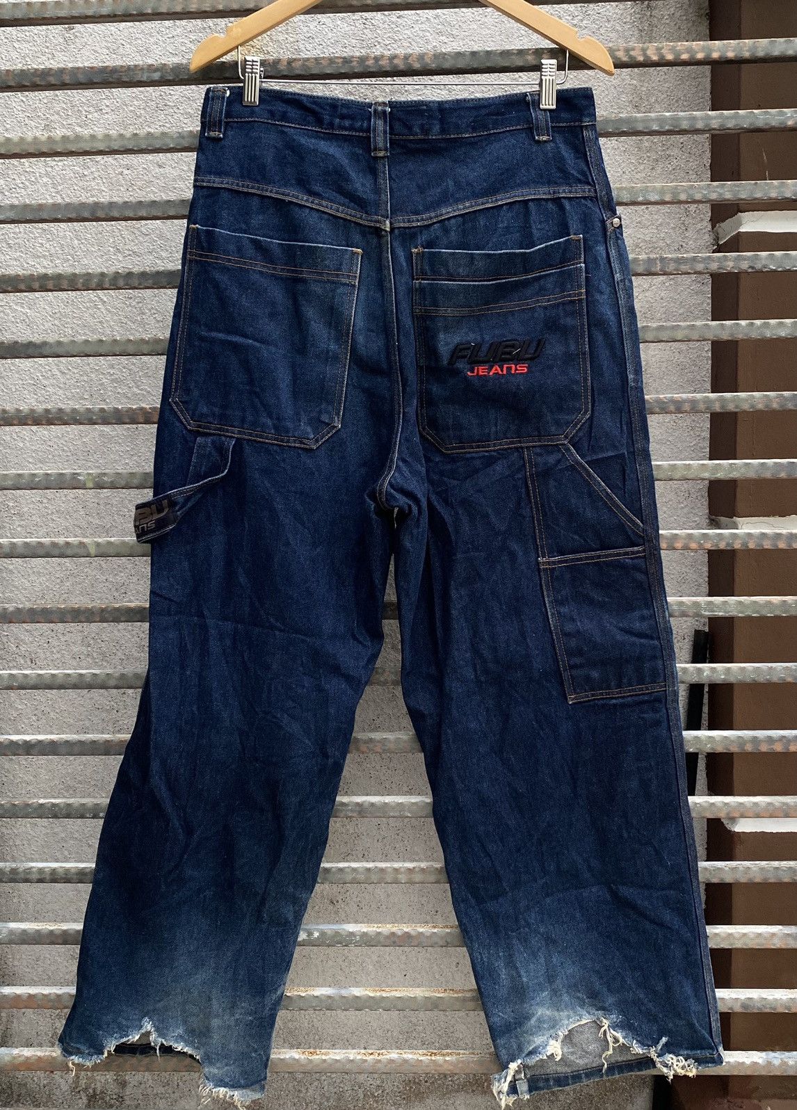 Fubu Rap Baggy Hip Hop Denim Jeans