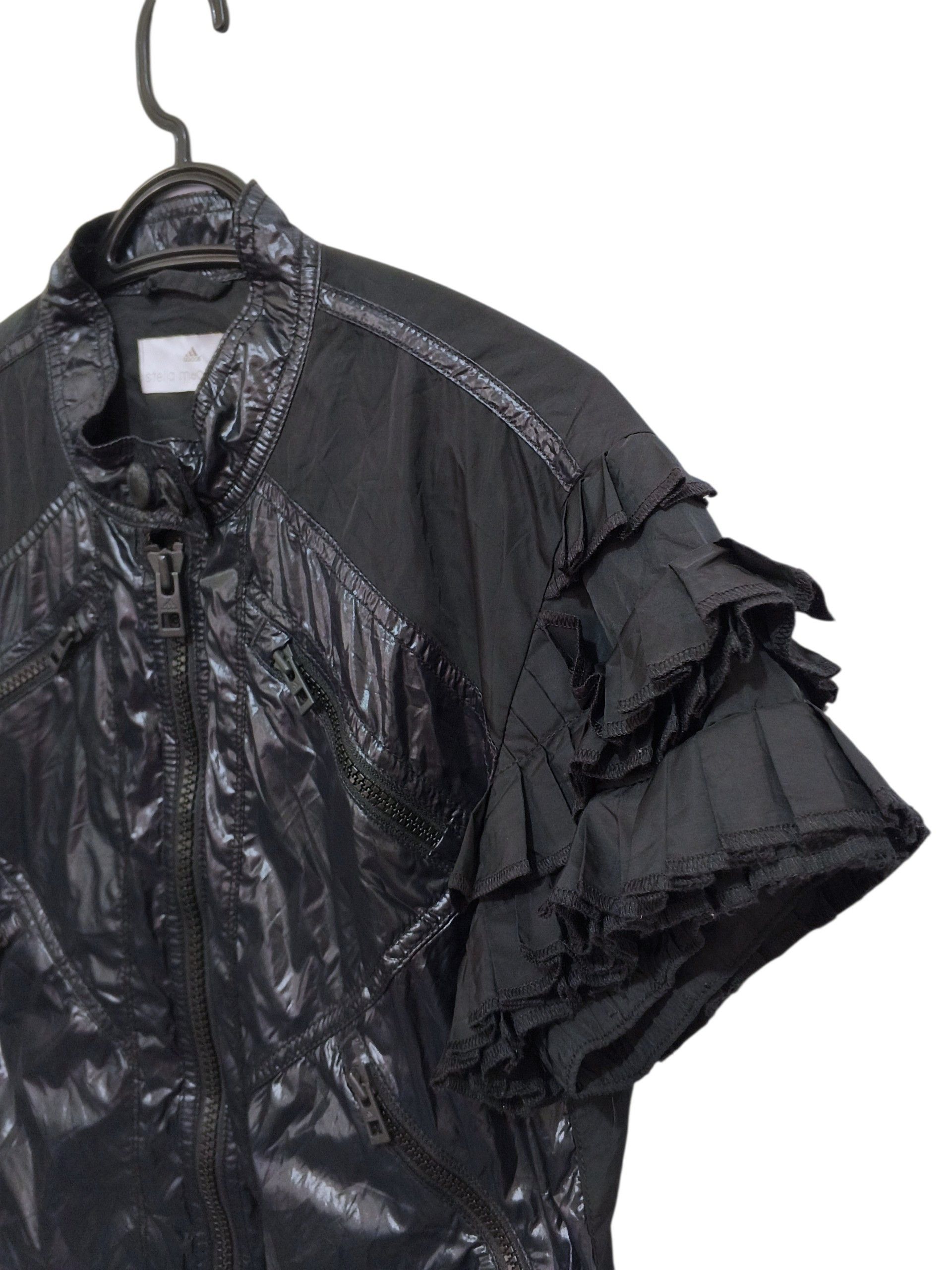 Adidas × Stella McCartney Adidas x Stella McCartney Nylon Ruffle Sleeve Jacket Size M / US 6-8 / IT 42-44 - 4 Thumbnail