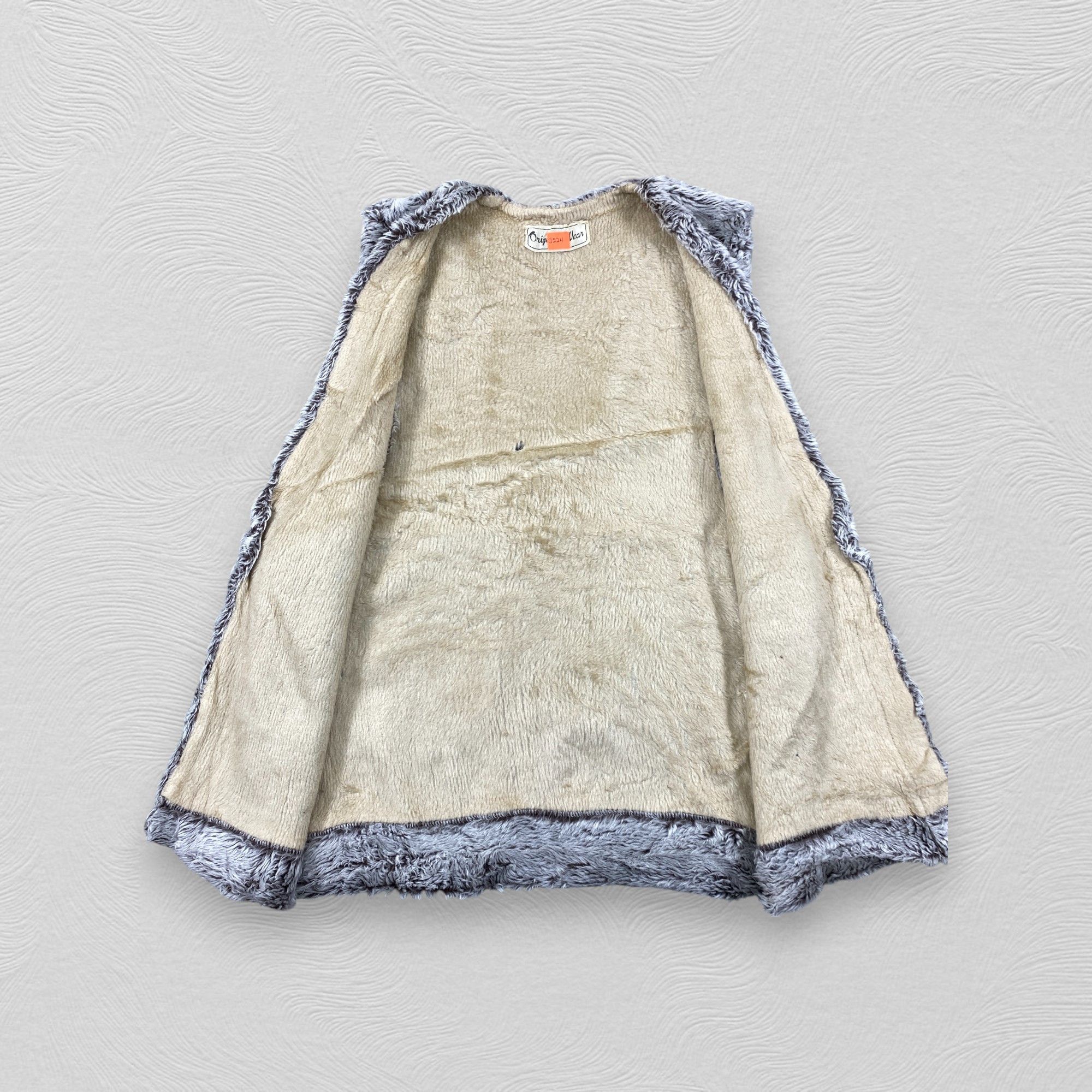14th Addiction Vintage Japanese Brand Faux Fur Vest Jacket- J224 Size US S / EU 44-46 / 1 - 3 Thumbnail