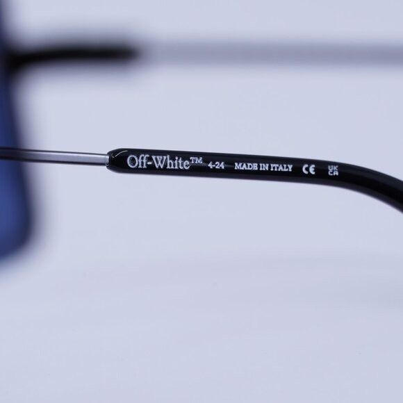 Off-White 🕶️New Off-White OERI13N TAMPA 7745 Sunglasses - Gunmetal Size ONE SIZE - 8 Thumbnail
