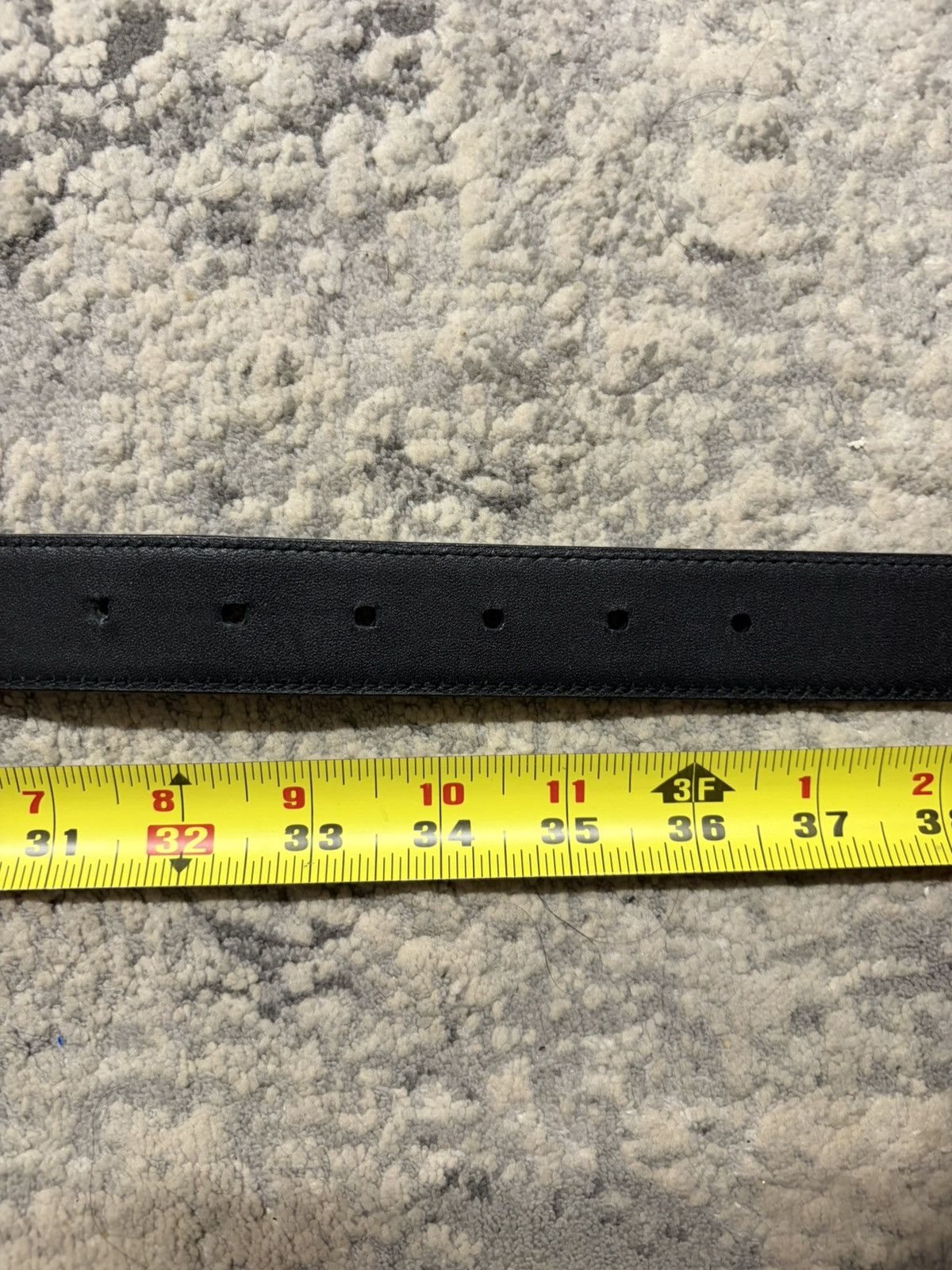 Dior Black Leather Buckle Belt Size ONE SIZE - 7 Thumbnail