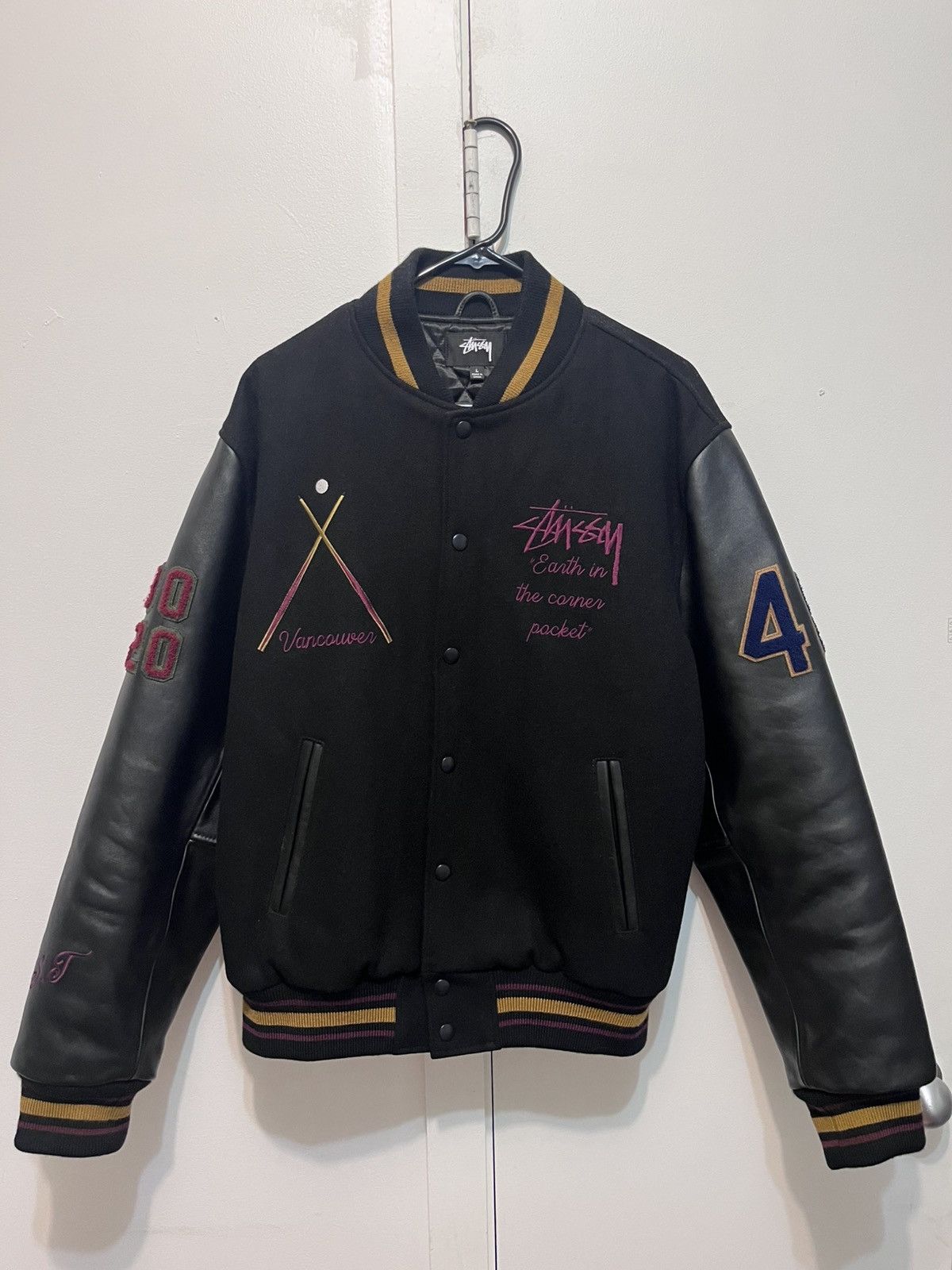 ジャケット・アウター stussy 40th anniversary varsity jacket STUSSY 40Th Anniversary Varsity Jacket – Around The Shoes