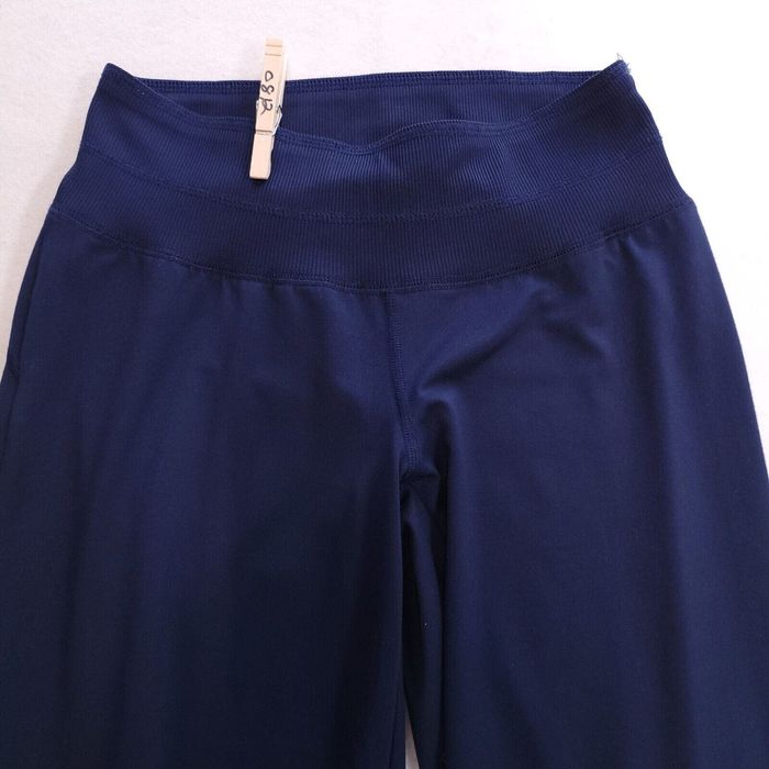 Mizuno Mizuno Athletic Pull On Workout Pants Womens Size Small Blue