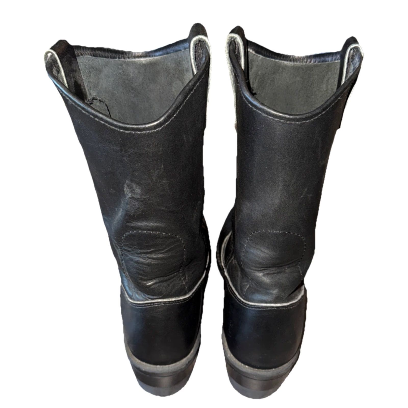 Doublet Double H Ranchwell 2559 Oil Resistant Cowboy Boots Men’s Size 7.5 EE Black USA Size US 8 / EU 41 - 5 Thumbnail