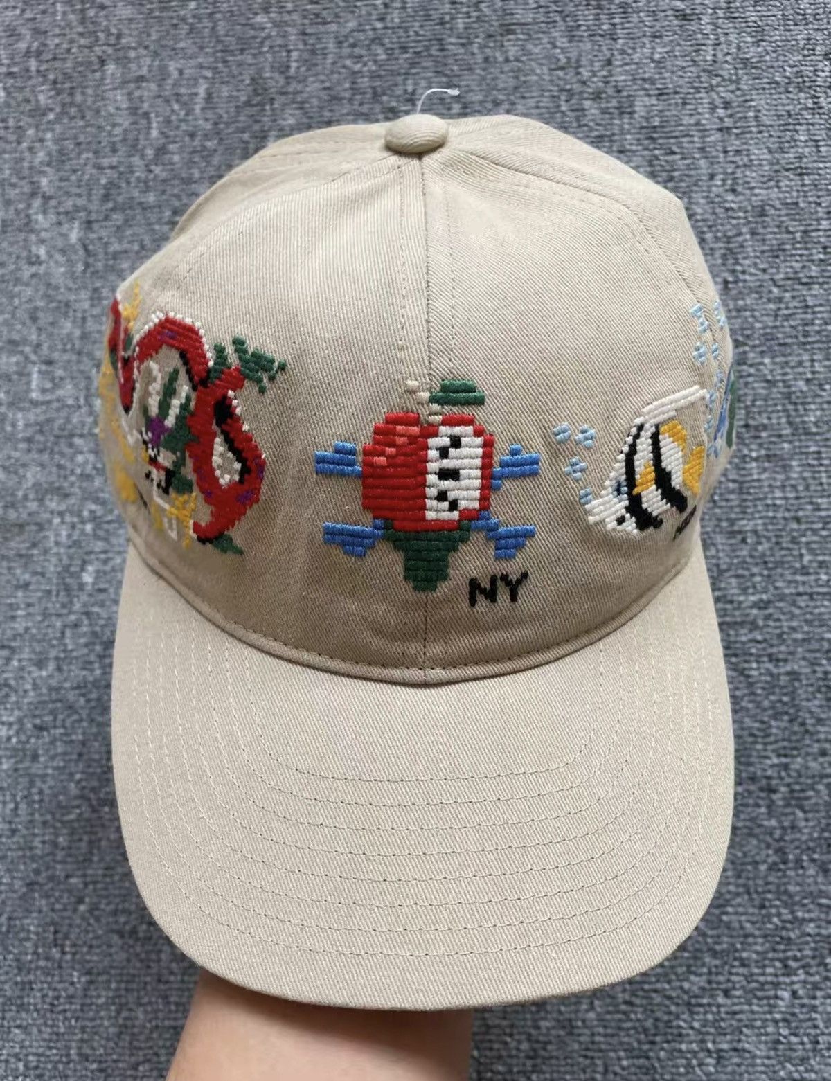 Billionaire Boys Club BBC ICECREAM Fully Embroidered Curved-Brim Cap Size ONE SIZE - 1 Thumbnail