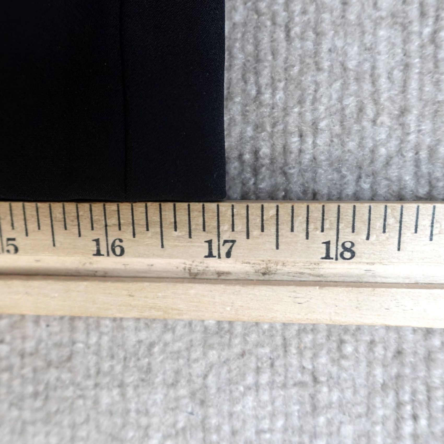 Veronica Beard VERONICA BEARD Skirt Womens 10 Black Solid Pencil Pull On Midi Size 32" / US 10 / IT 46 - 5 Thumbnail
