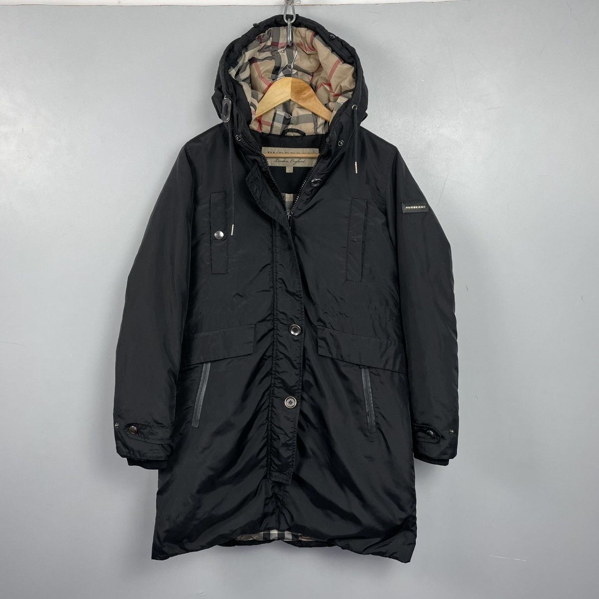 Burberry Burberry Nova Check Women’s Puffer Jacket size L Size L / US 10 / IT 46 - 3 Thumbnail