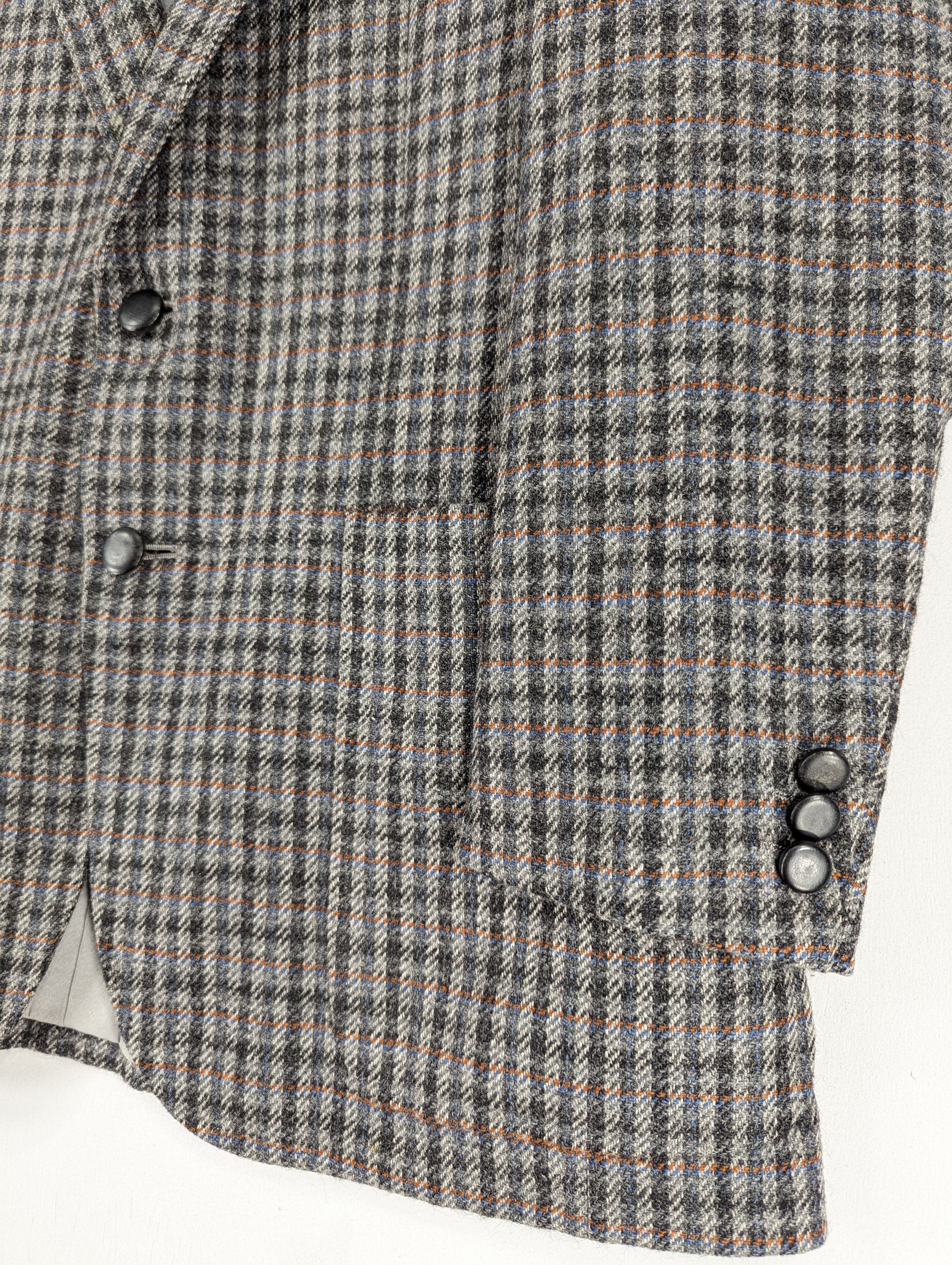 Aquascutum Vintage Aquascutum Houndstooth Wool Blazer Style Jacket Size US XS / EU 42 / 0 - 4 Thumbnail