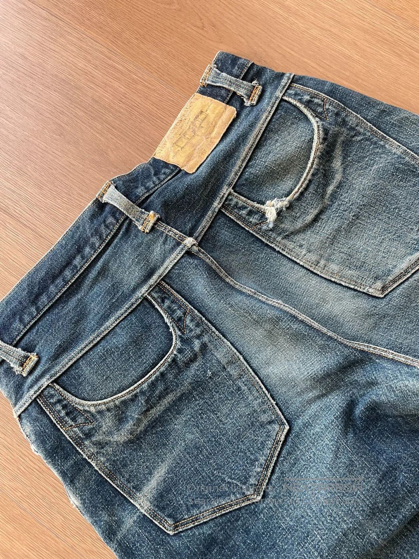 Stevenson Overall Co. Japanese Stevenson Overall Denim Pants. Size US 29 - 5 Thumbnail