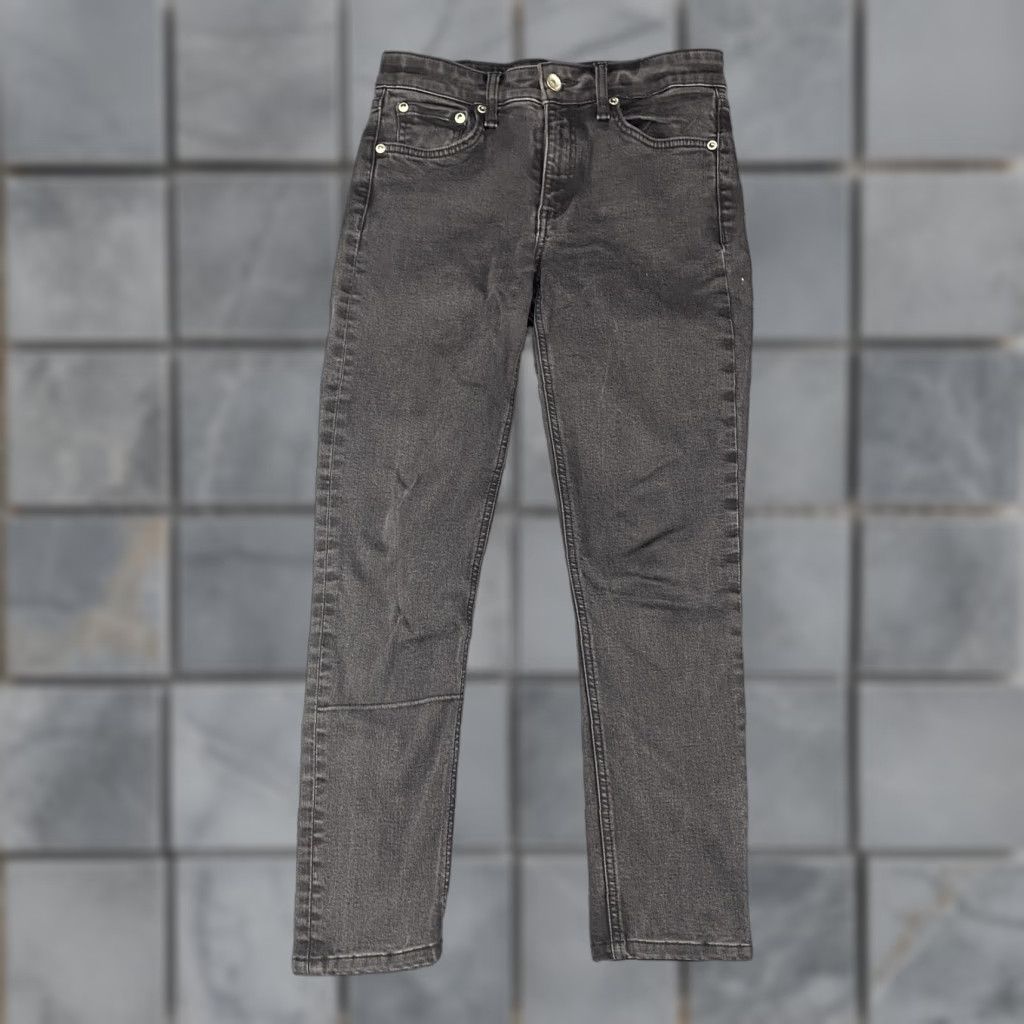 Rag & Bone rag & bone Jeans Womens 26 Black Cate Mid-Rise Skinny Stretch Made in USA Denim Size 26" / US 2 / IT 38 - 1 Thumbnail