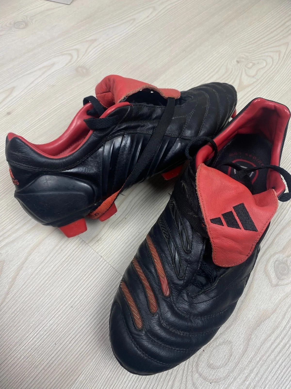 Adidas Predator Pulse TRX FG Blackout Soccer Boots Leather