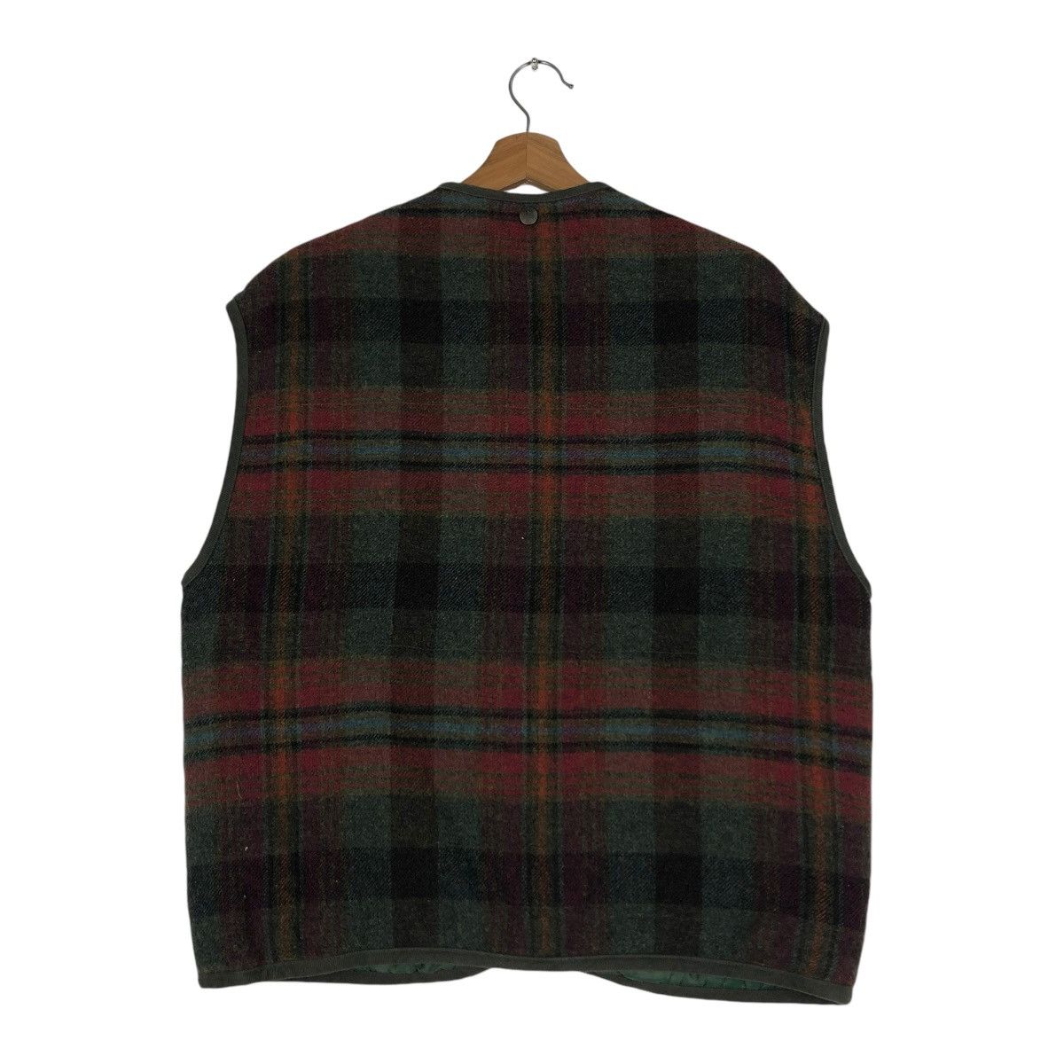 Japanese Brand 🔥VINTAGE WOOL VEST CHECK TARTAN DESIGN HENRY COTTON ITALY Size US M / EU 48-50 / 2 - 8 Thumbnail