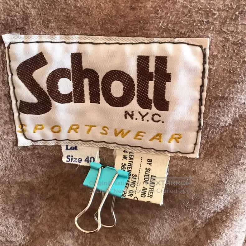 Schott Schott Fire burning wool Sheep fur is integrated Size US M / EU 48-50 / 2 - 4 Thumbnail