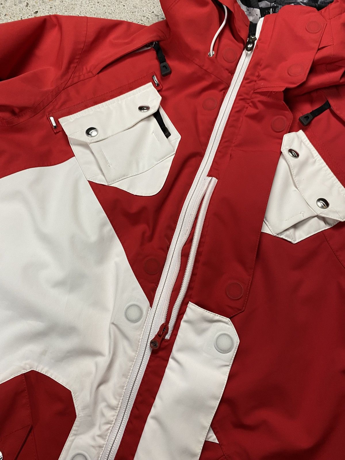 Oakley Oakley ski jacket red white gorpcore skiing winter Size US S / EU 44-46 / 1 - 8 Thumbnail