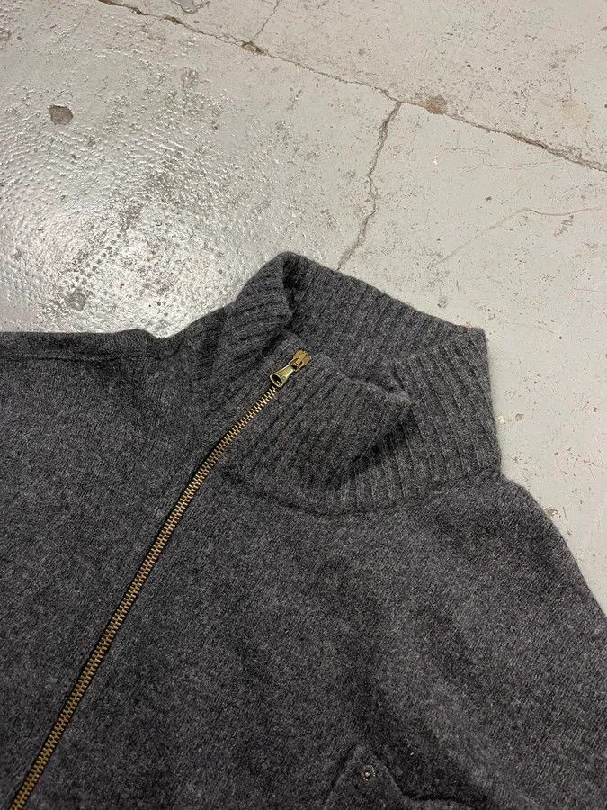 Dolce & Gabbana AW2003 Dolce & Gabbana Wool Asymmetrical Zip-Up Sweater Size US M / EU 48-50 / 2 - 5 Thumbnail