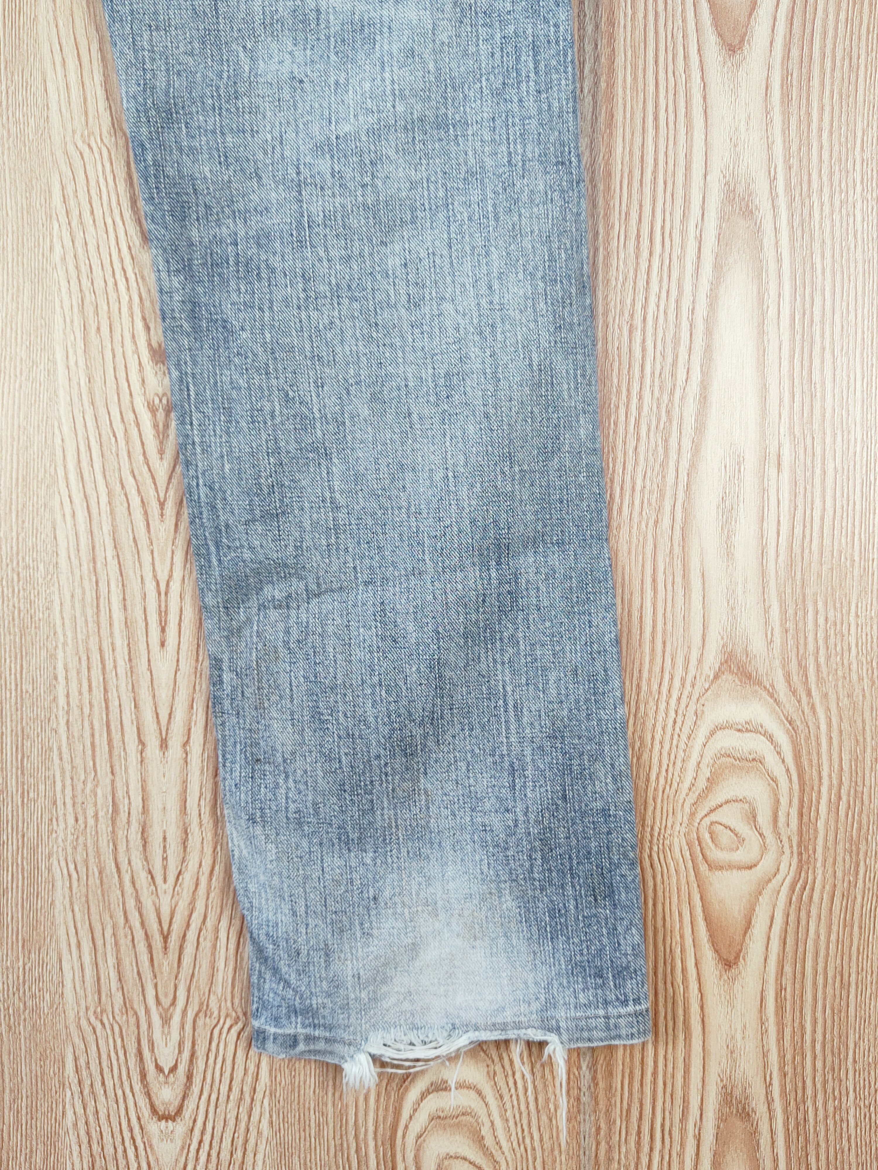 Japanese Brand Lee Blue Distressed Ripped denim Jeans #W503 Size US 30 / EU 46 - 13 Thumbnail