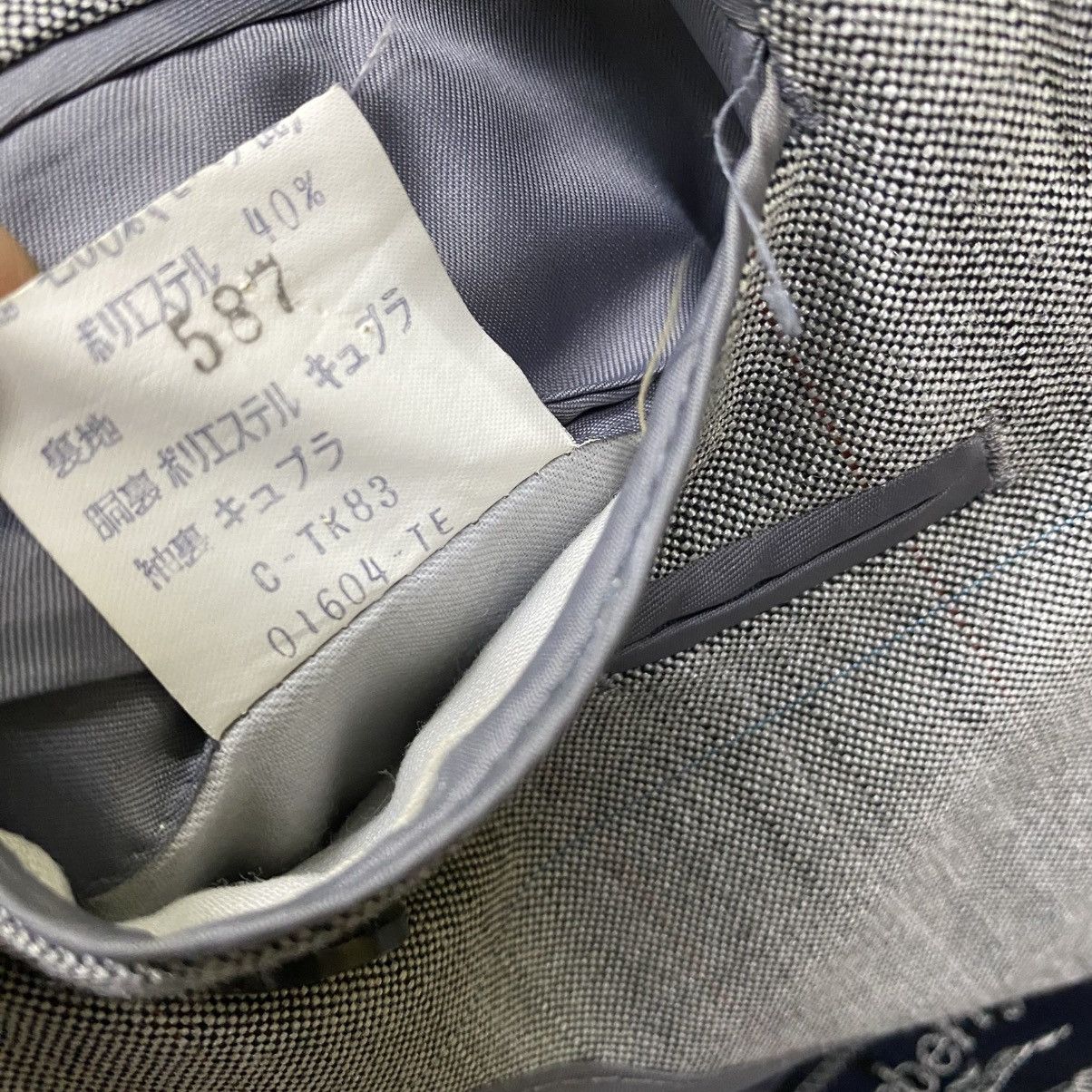 Burberry × Japanese Brand × Vintage Burberrys blazer coat grey plaid Size US M / EU 48-50 / 2 - 12 Thumbnail