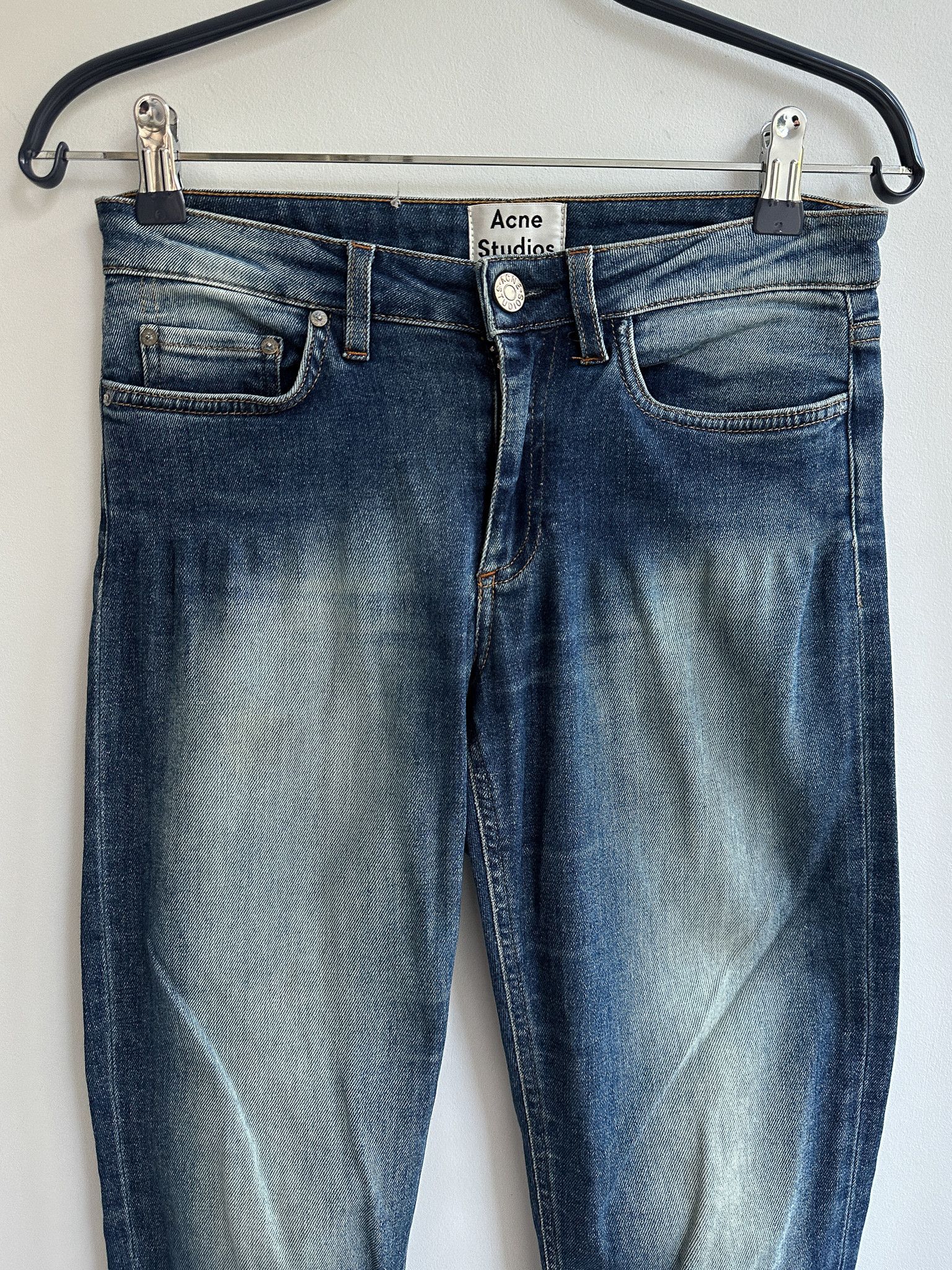 Acne Studios Acne Studios Skinny Blue Denim Pants Jeans Size 28" / US 6 / IT 42 - 5 Thumbnail