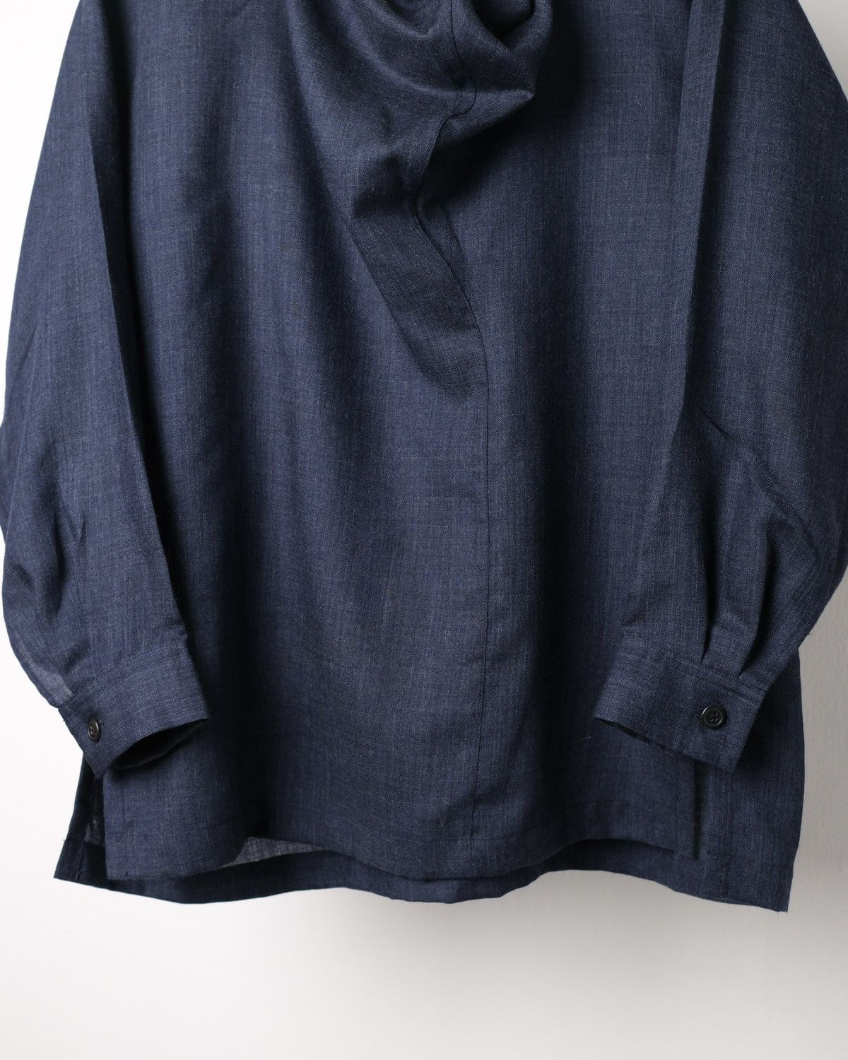 Issey Miyake Issey Miyake Asymmetrical Collar Shirt Size M / US 6-8 / IT 42-44 - 3 Thumbnail