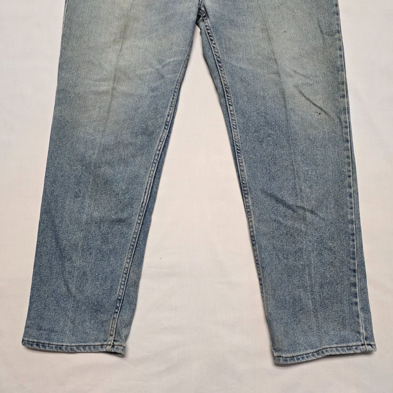 Levi's Levis 540 Flex Denim Jeans Mens 42x30 Light Wash Relaxed Fit Size US 42 / EU 58 - 4 Thumbnail
